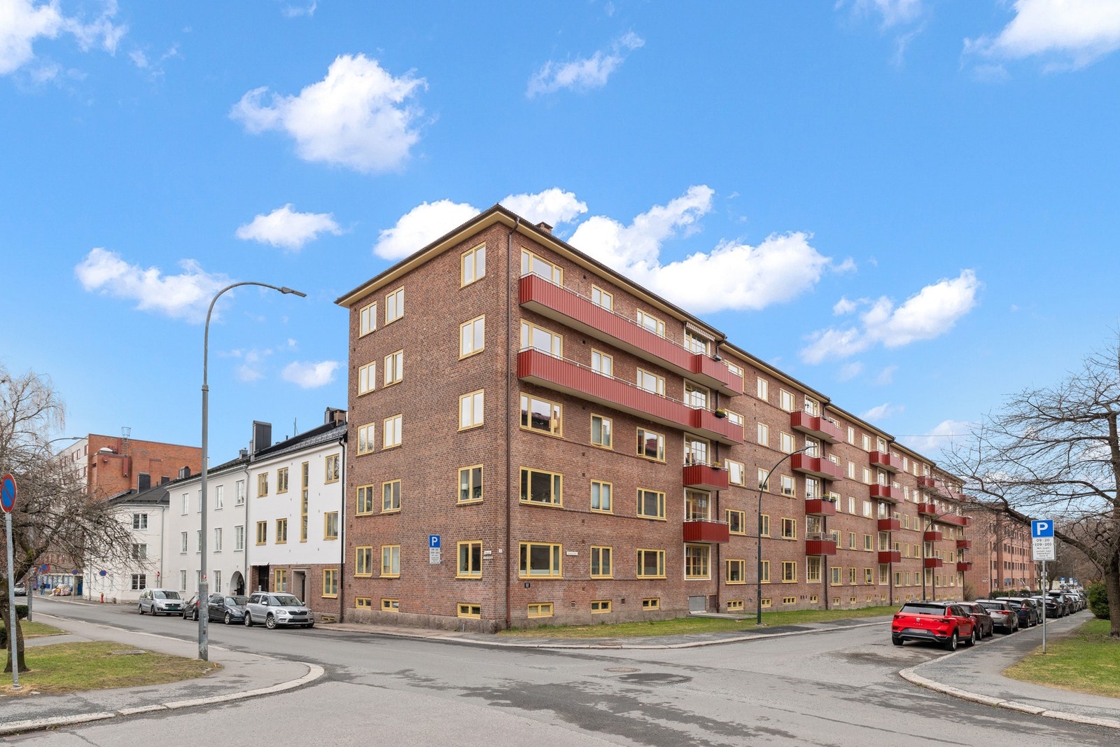 Borettslaget består av 81 andelsleiligheter. Galleribilde