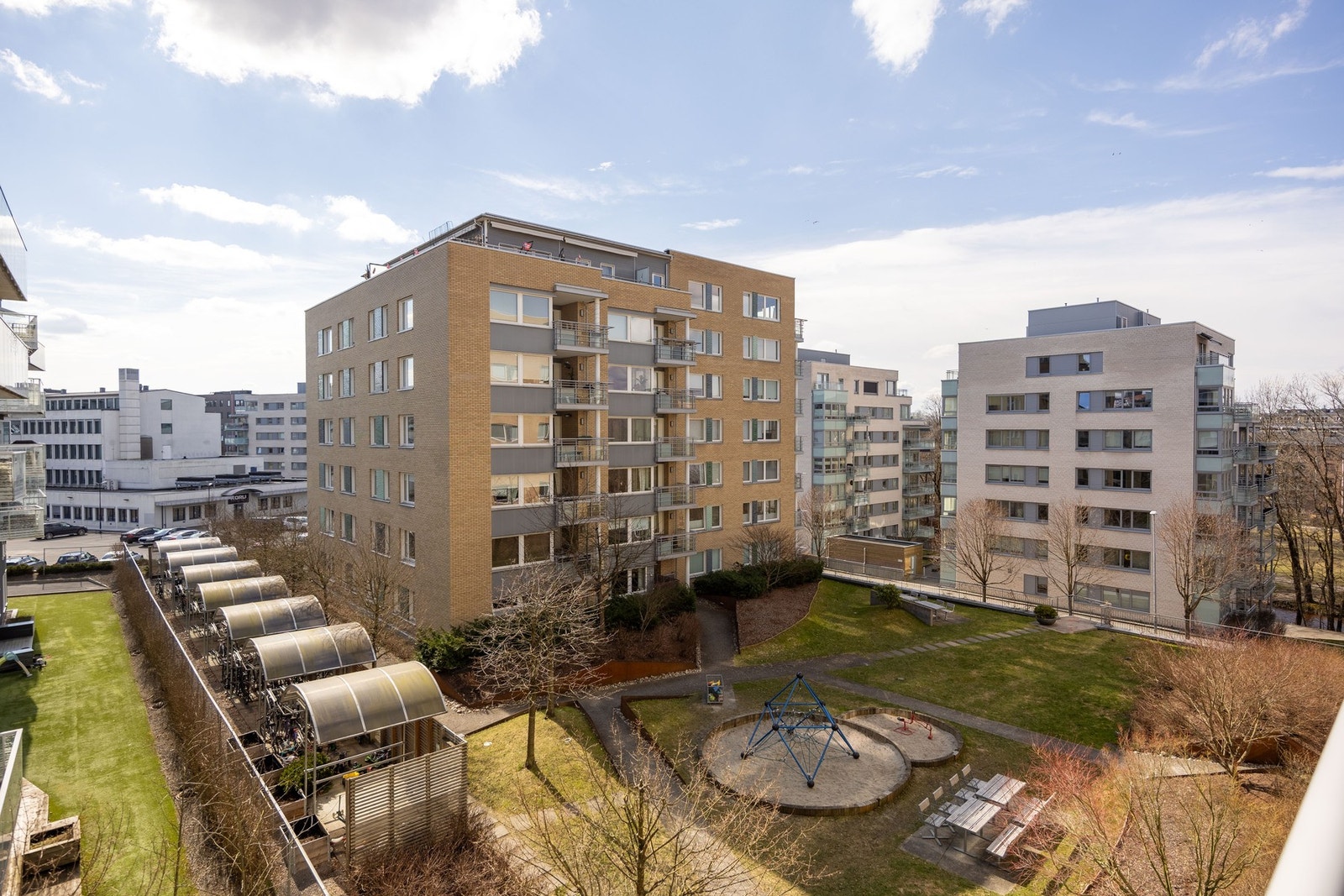 Pent utsyn over området. Galleribilde