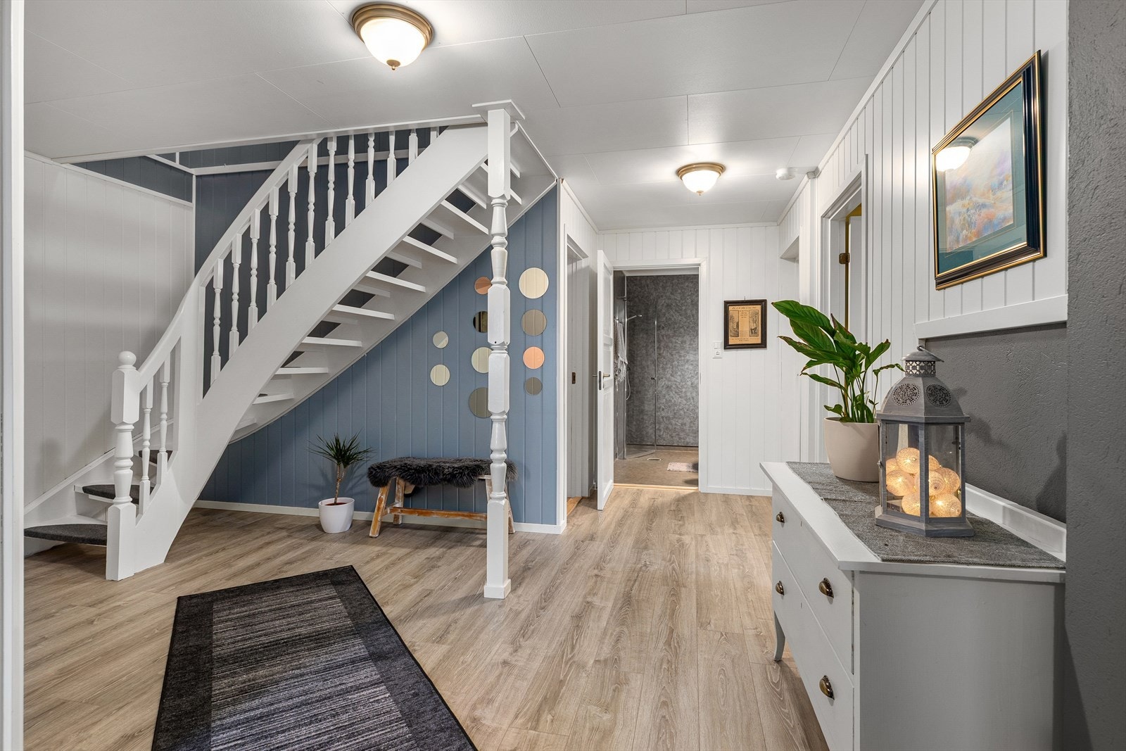Sokkeletasjen har et bruksareal ca 78 m². Galleribilde