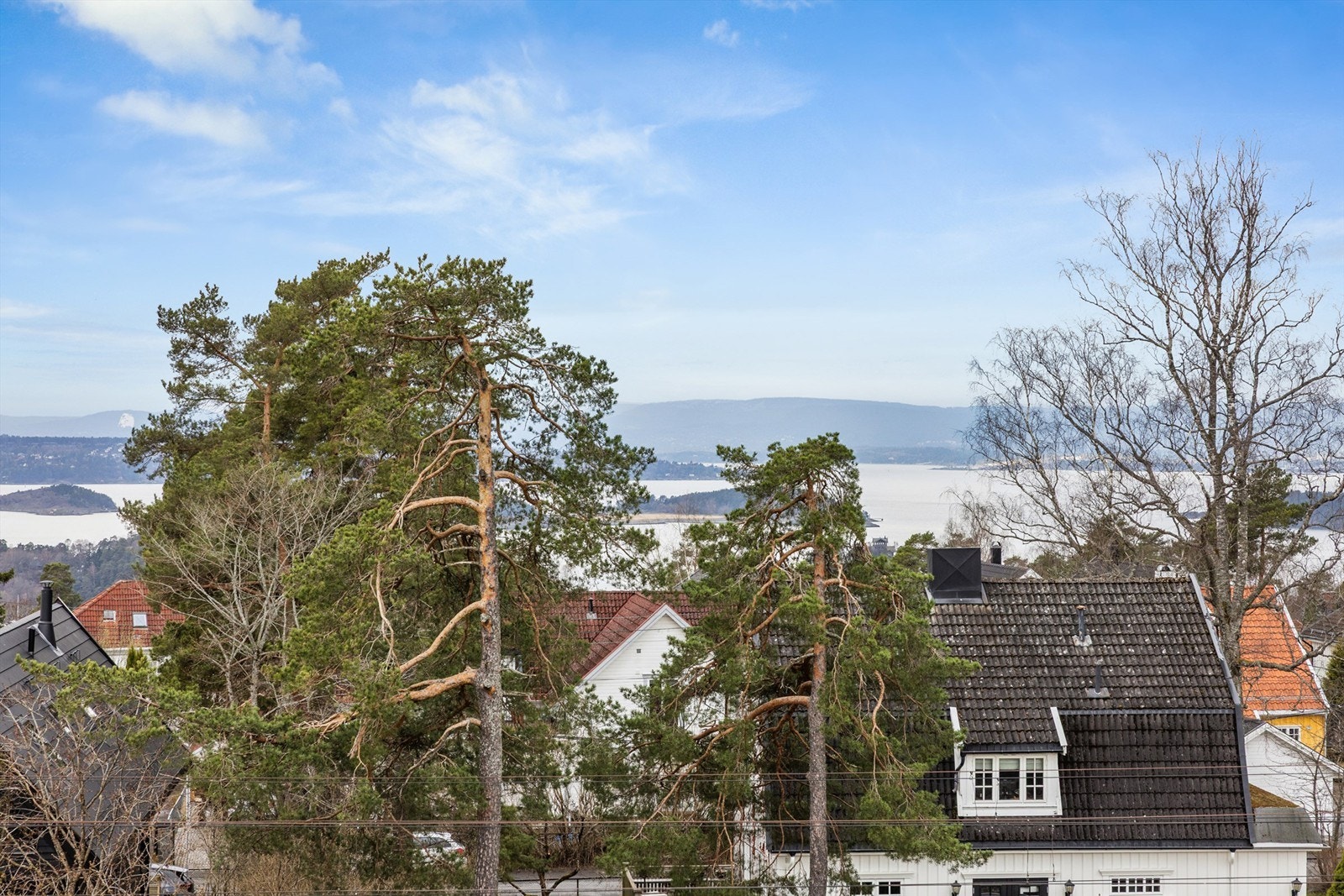 Utsikt over øyene i Oslofjorden. Galleribilde