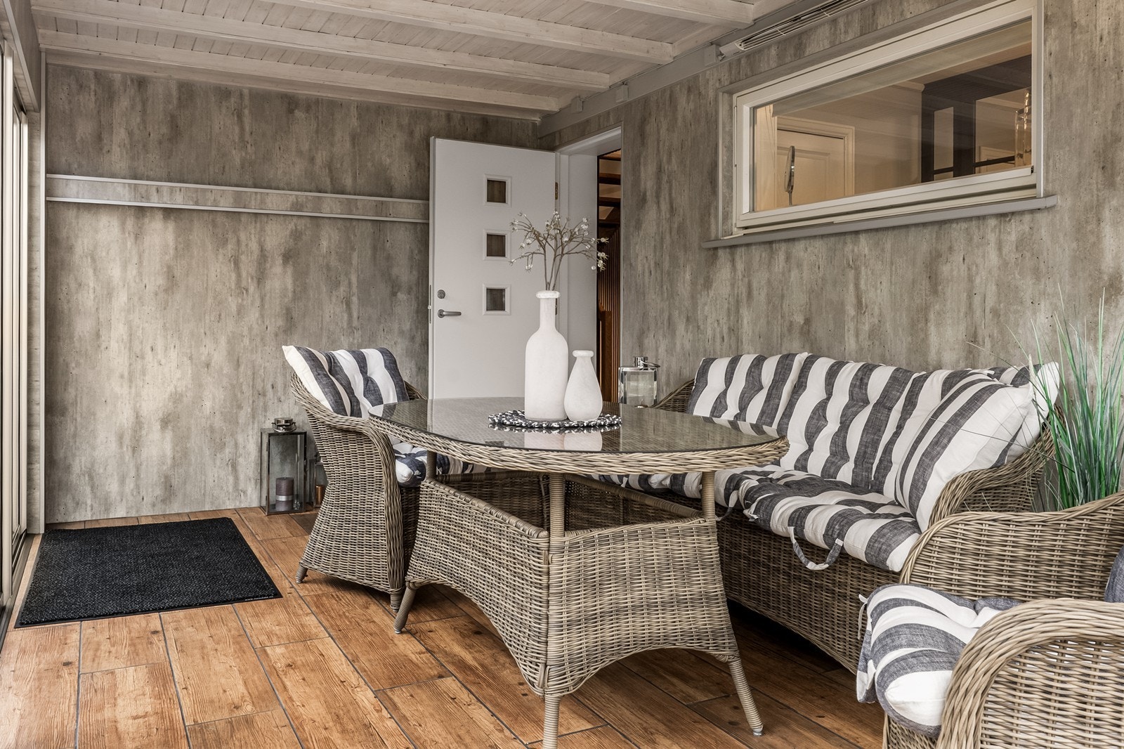 Her er det plass til en hyggelig utegruppe. Galleribilde