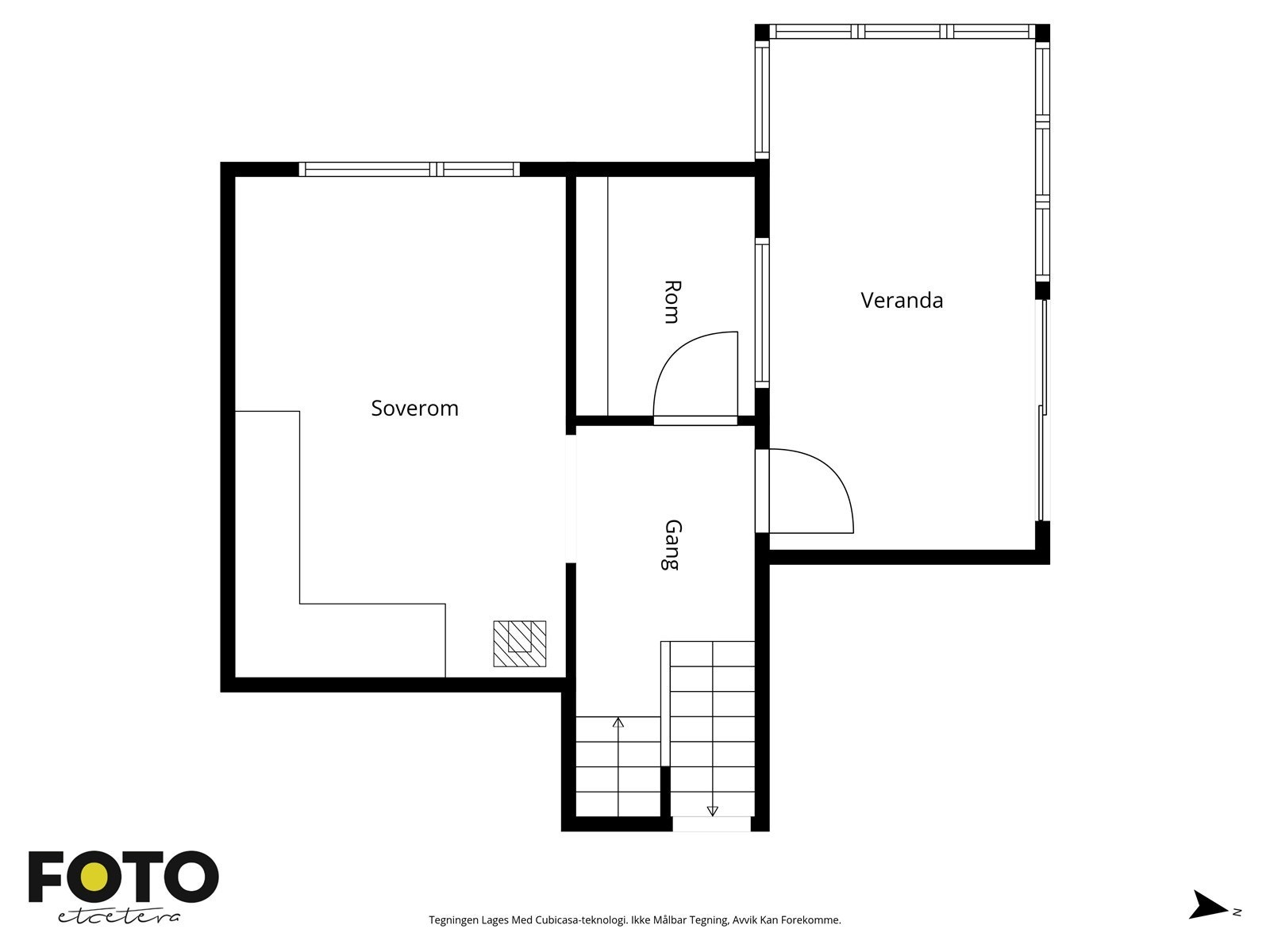 Veiledende plantegning - Ikke målbar Galleribilde