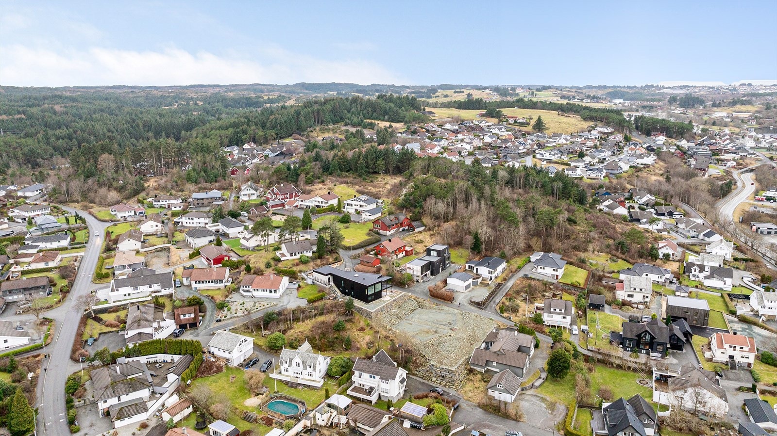 Tomtene kan fritt besiktiges for de som ønsker det Galleribilde