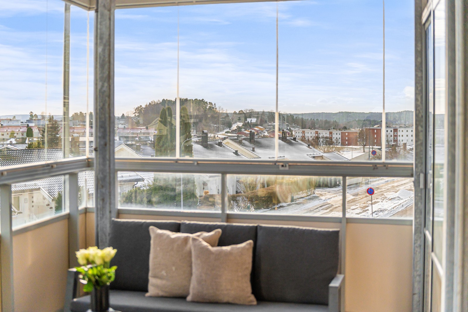 Utsyn over nærområdet Galleribilde