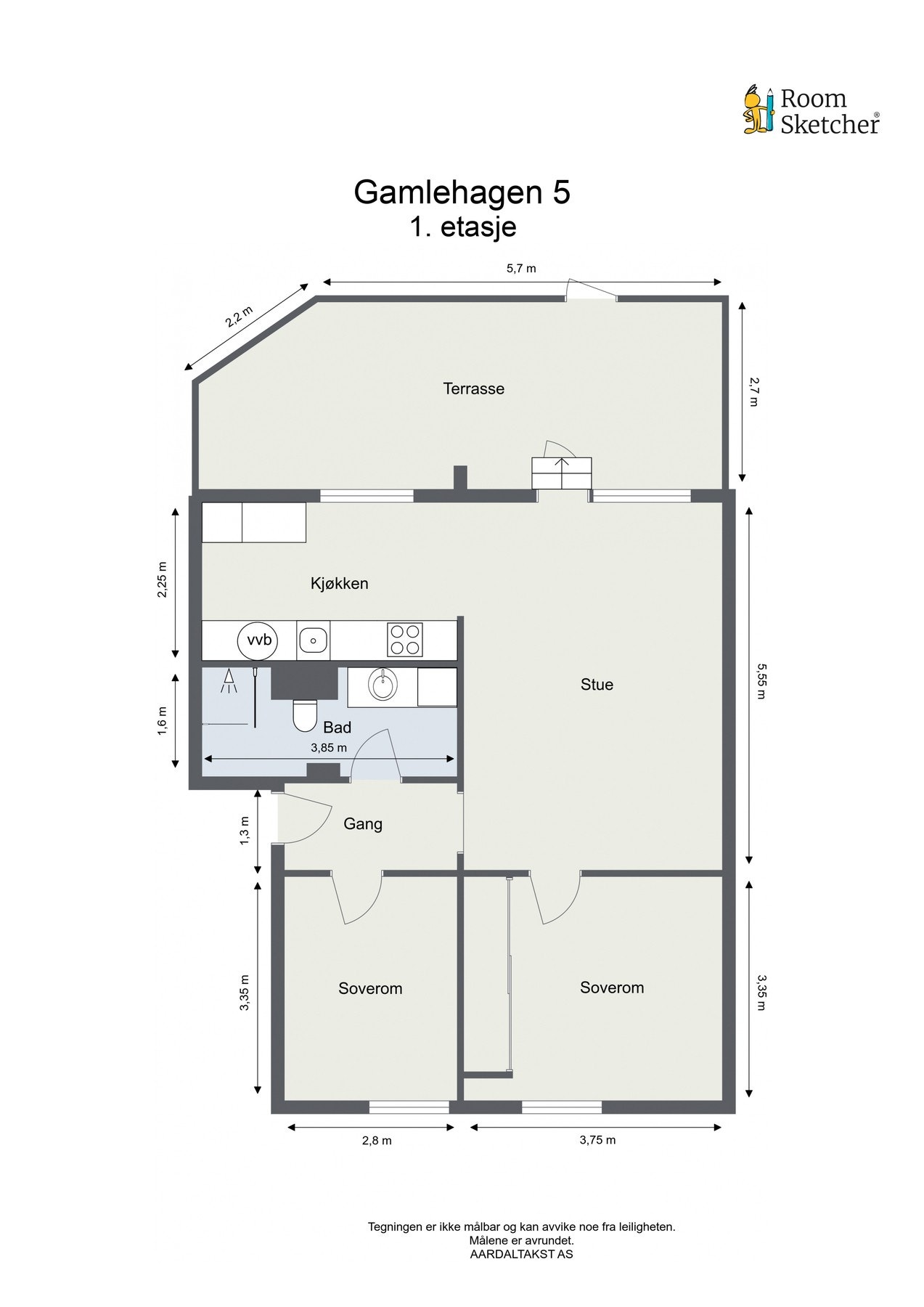 Planskisse. Galleribilde