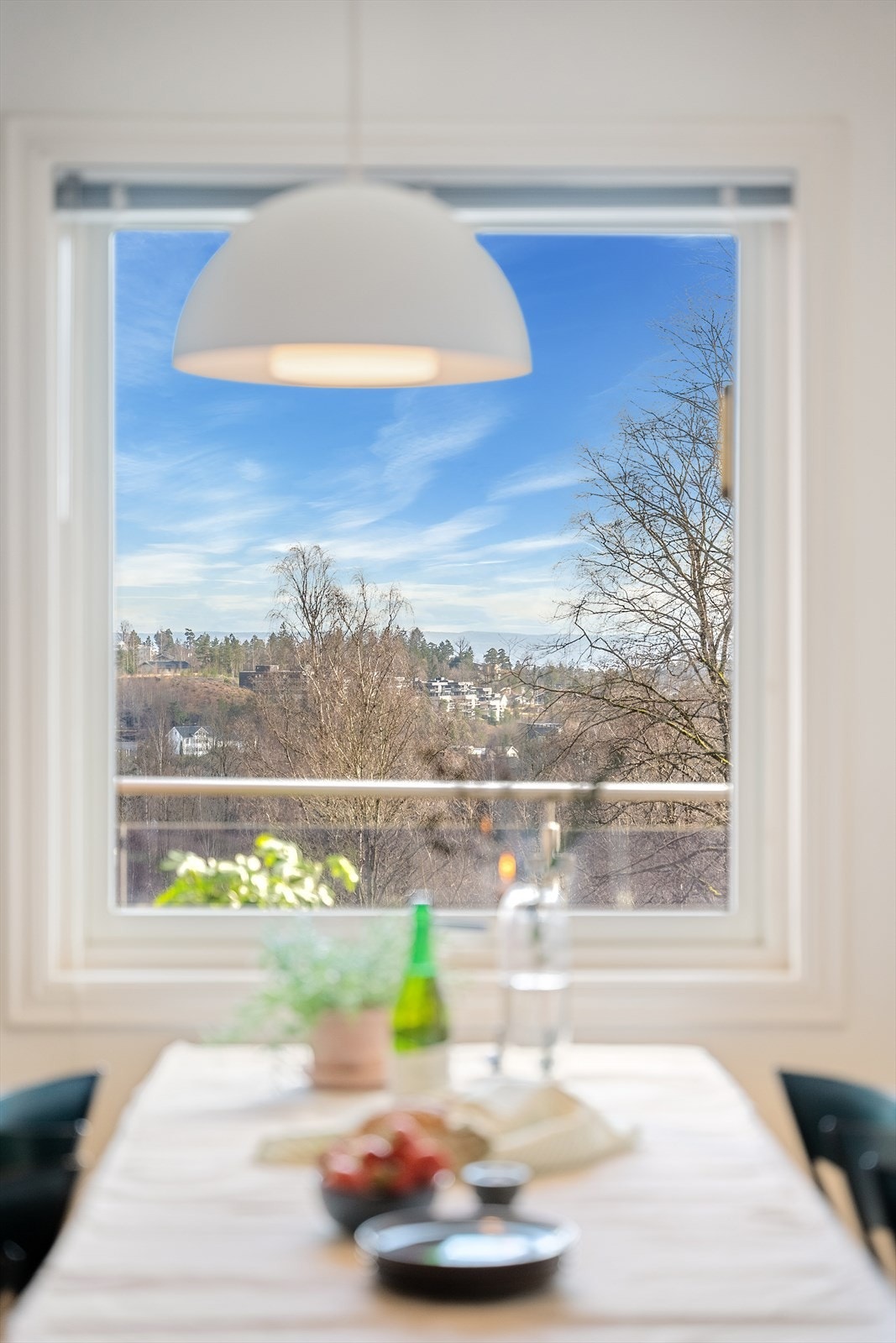 Her kan utsikten nytes sammen med måltidet Galleribilde