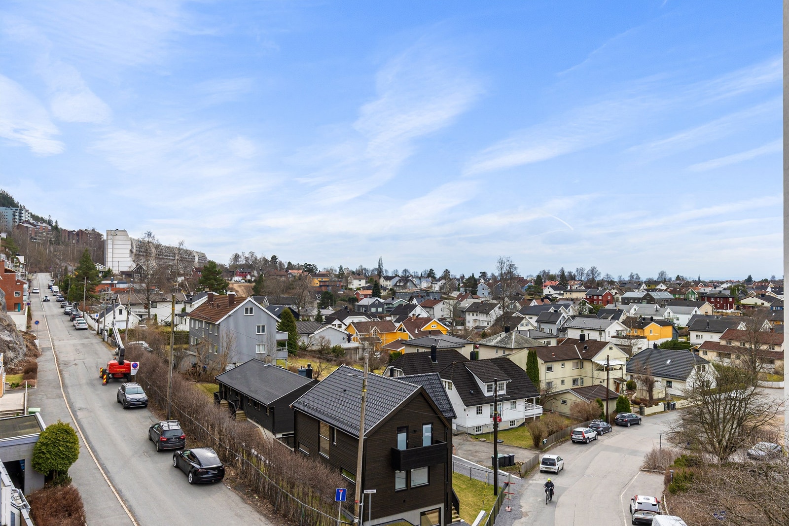 Utsikt fra terrassen Galleribilde