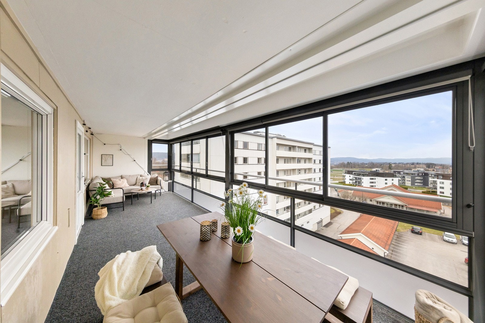 Her er det god plass for møblering i flere soner Galleribilde