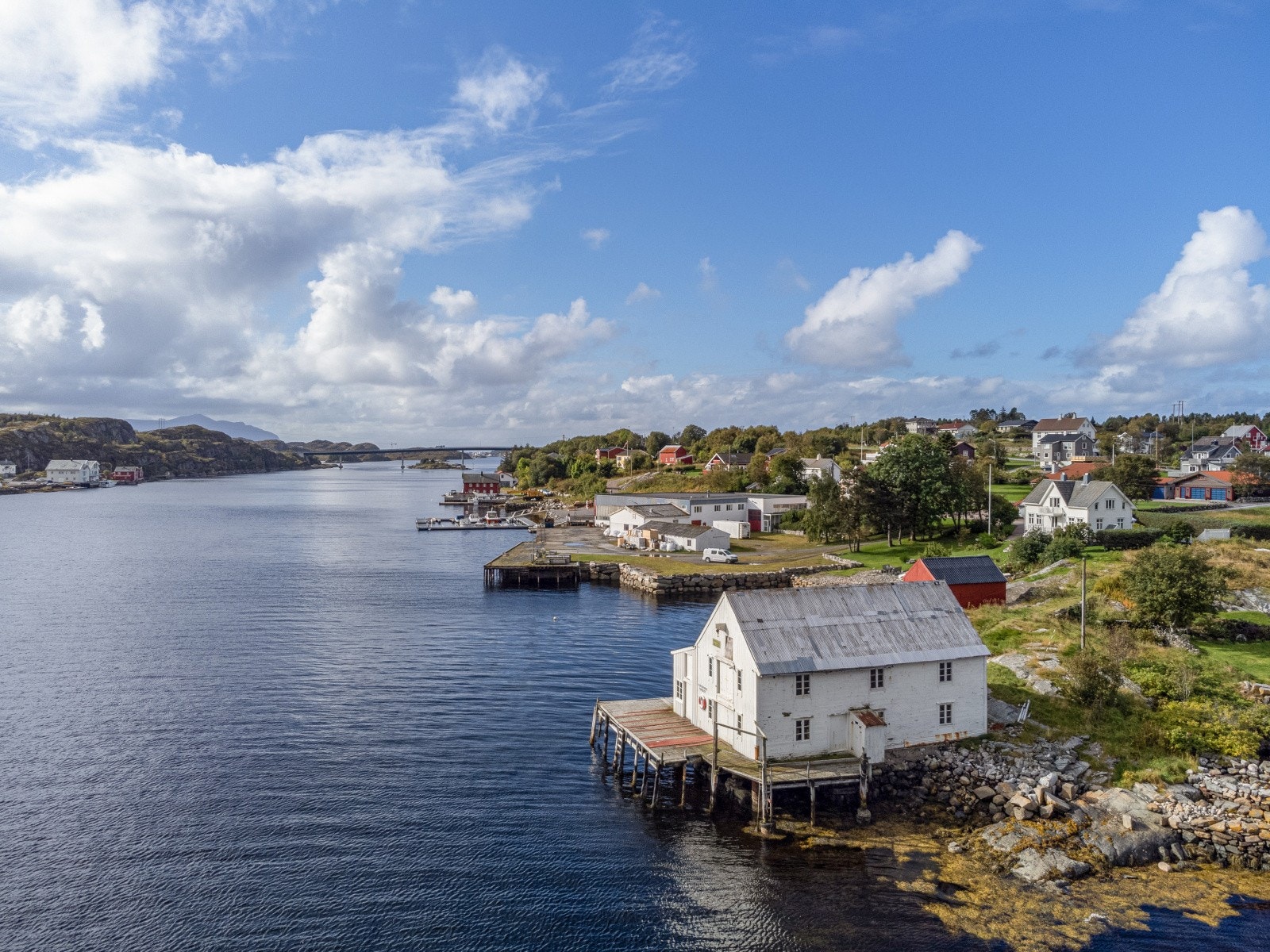 Dronefoto Galleribilde