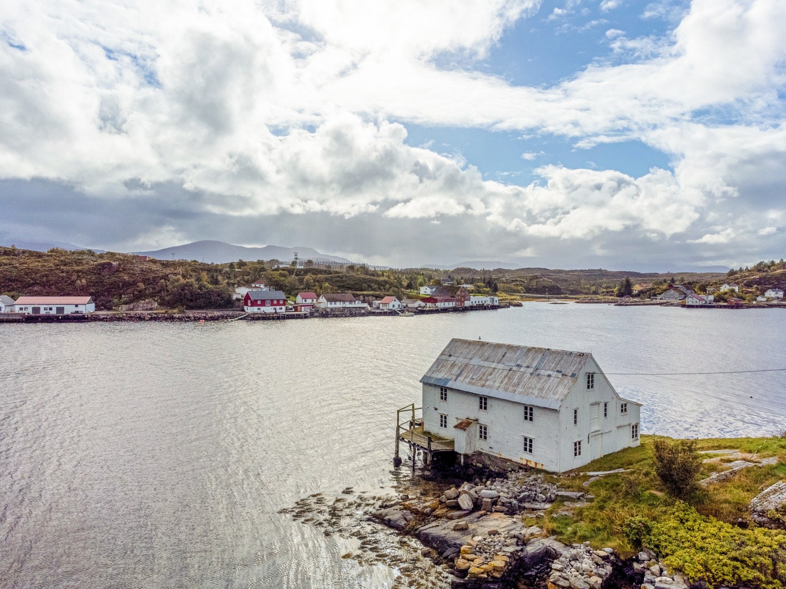 Dronefoto Galleribilde