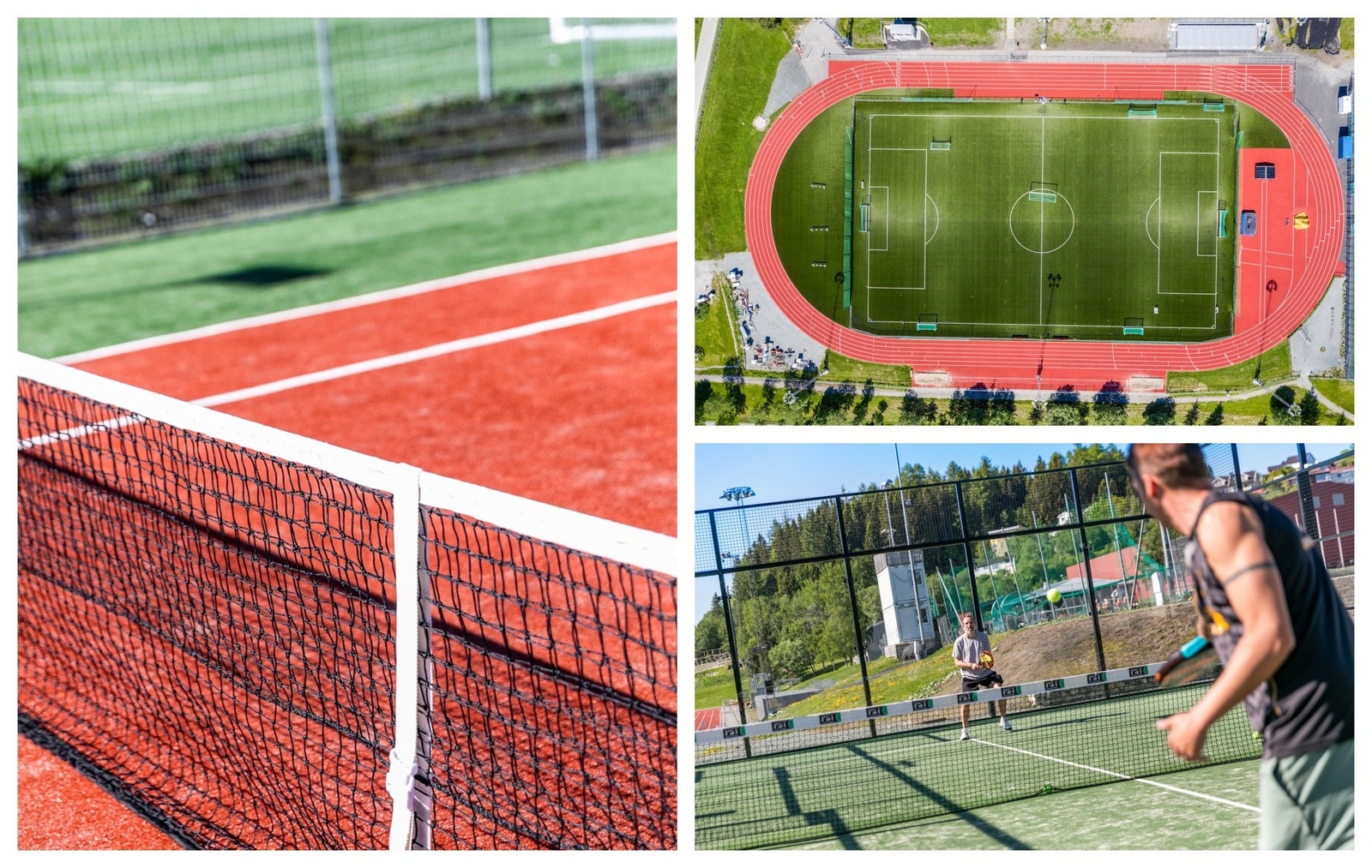 Gangavstand til Byåsens største idrettsanlegg som blant annet byr på Tennisbaner, Padeltennis, løpebane og rikelig med fotballbaner. Galleribilde