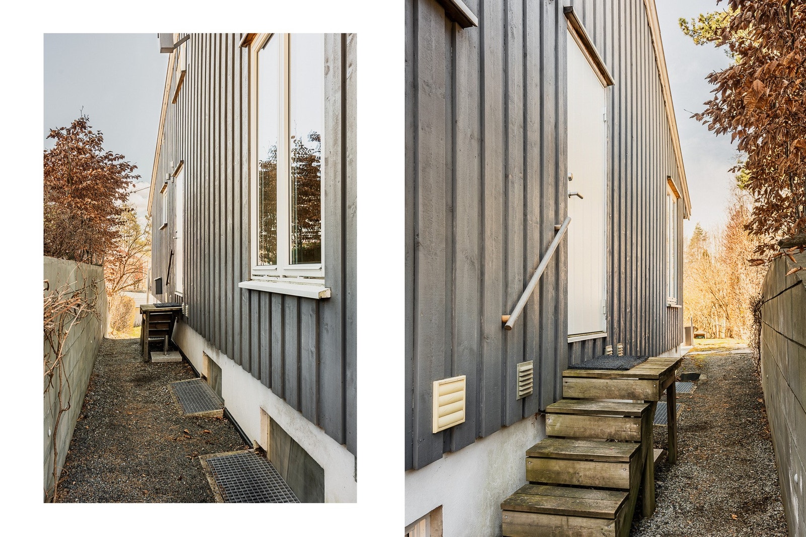 Egen inngang til hybel. Galleribilde