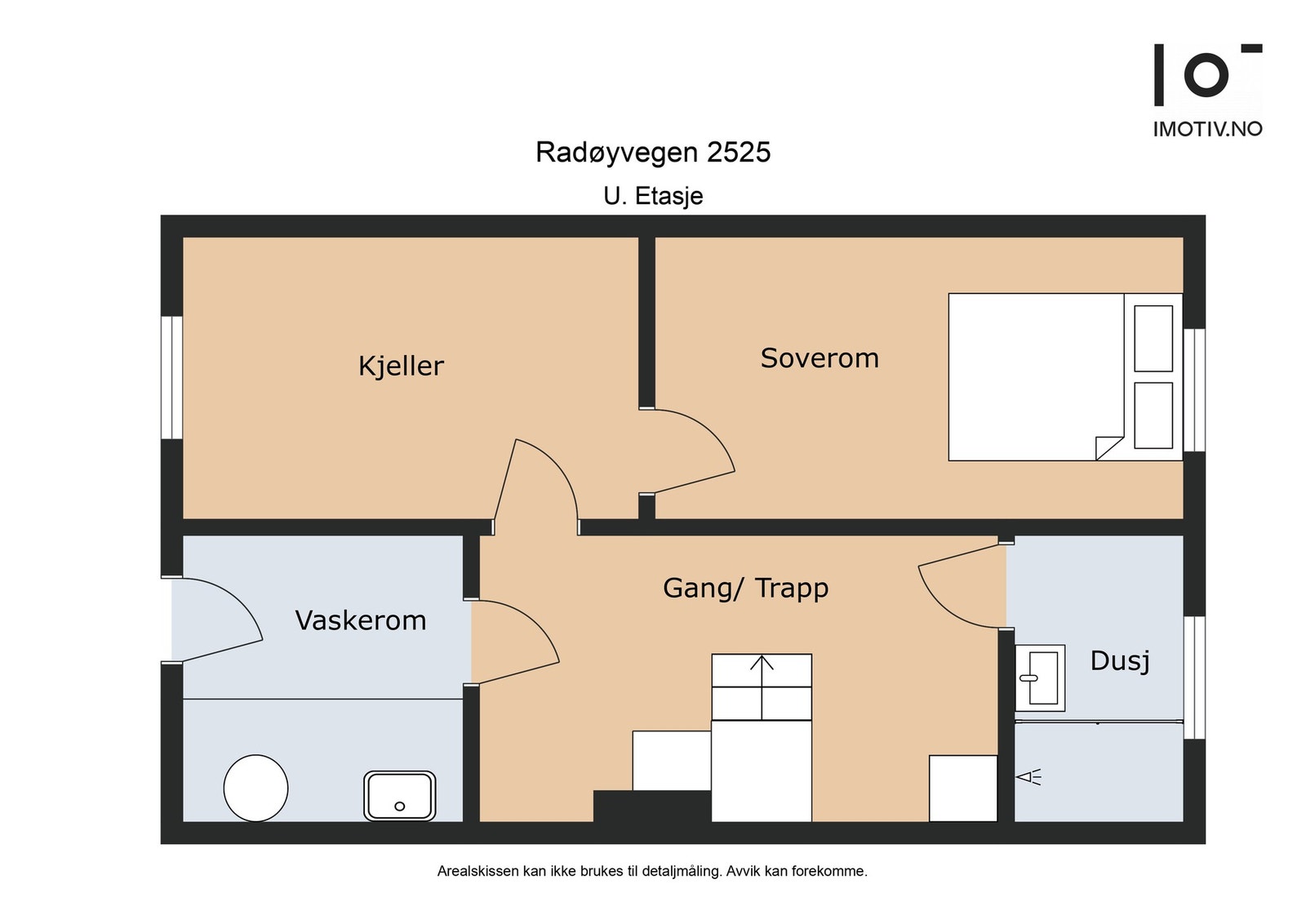 Plantegning kjeller | Areal: 43 kvm (BRA-i) Galleribilde