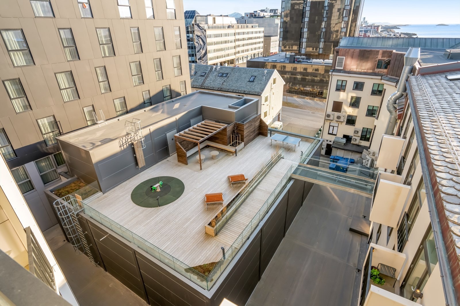 Felles takterrasse i 3.etg Galleribilde