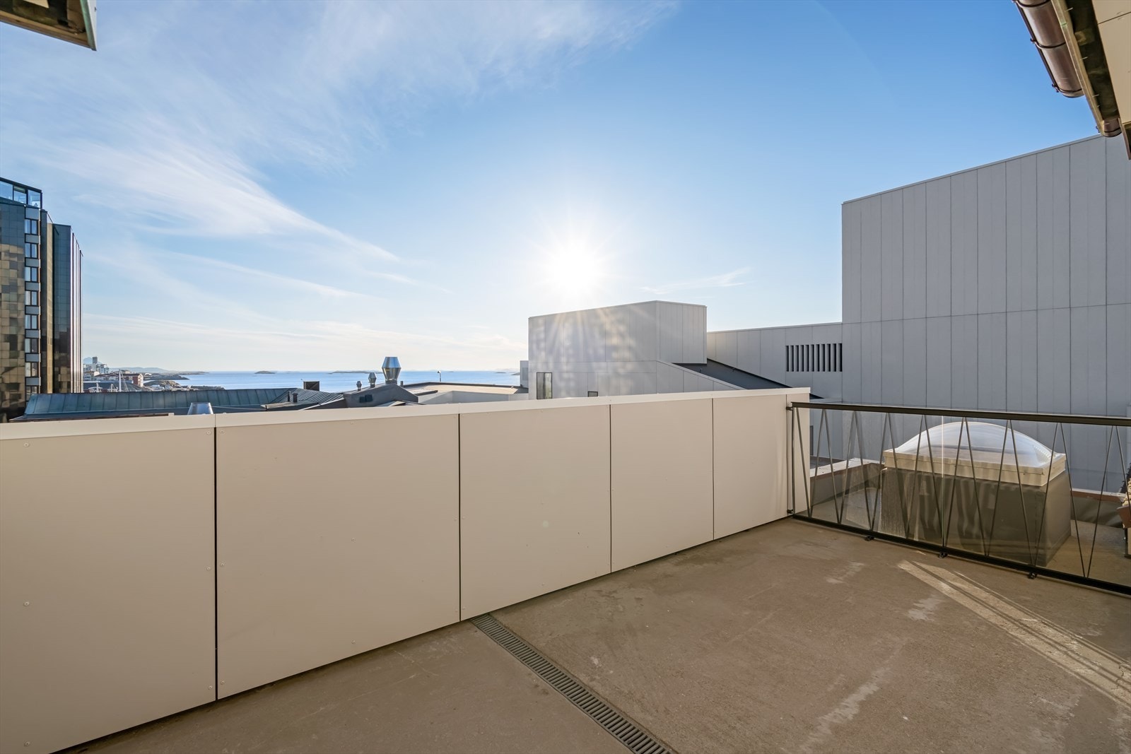 Felles terrasse i 5.etg Galleribilde