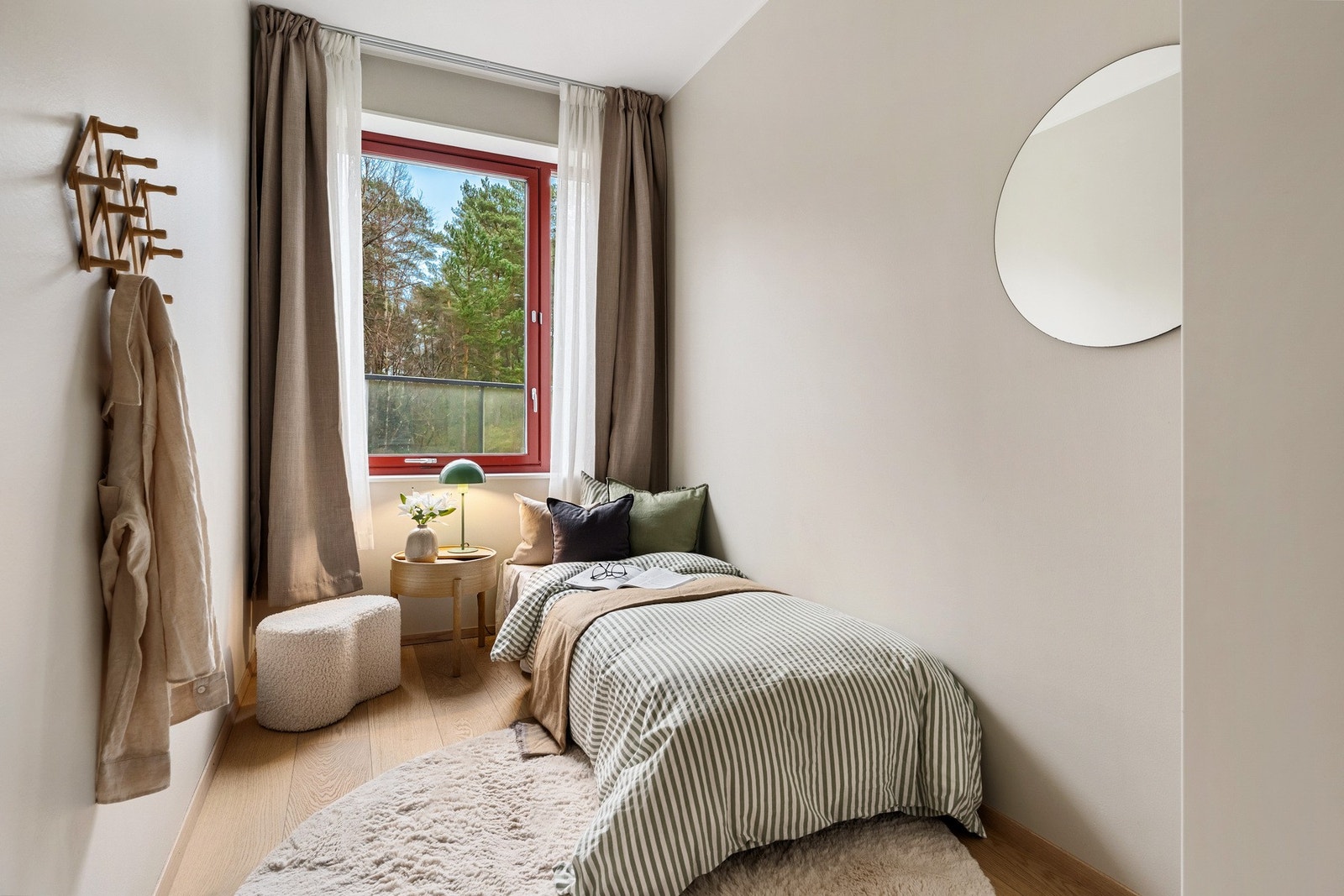 Boligens andre og tredje soverom holder henholdsvis 8 og 7 kvm. Galleribilde