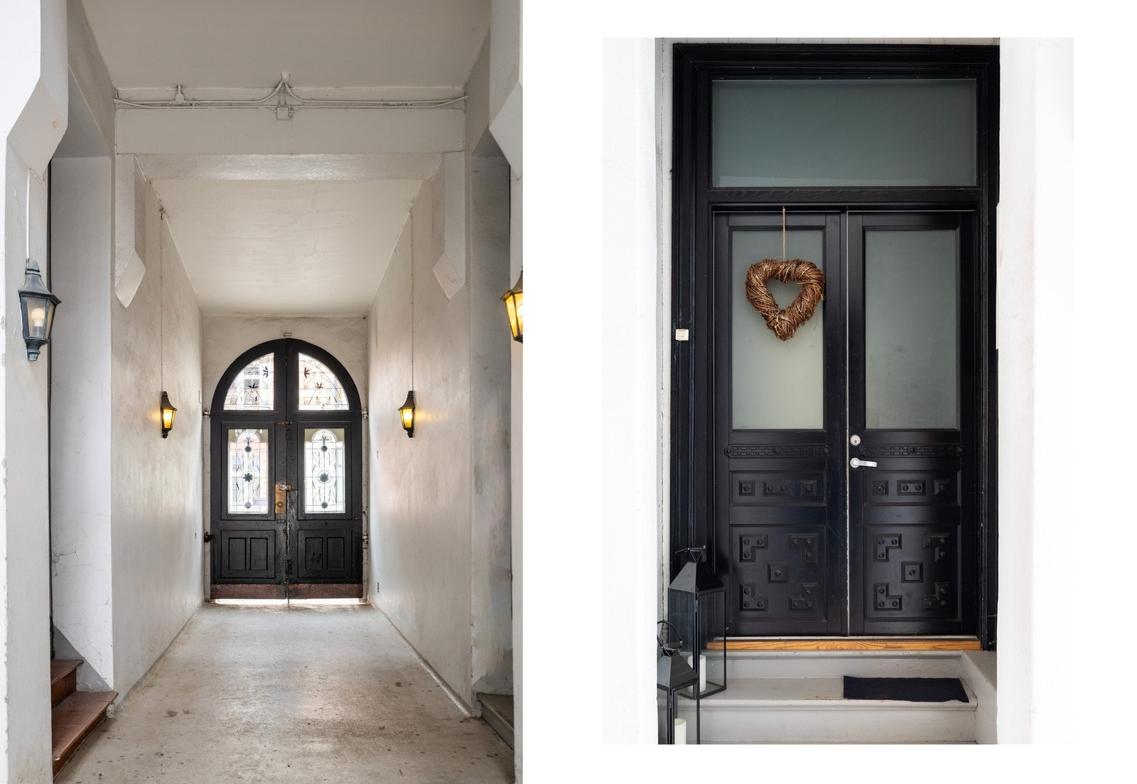 Adkomst til boligen skjer via egen inngang. Galleribilde