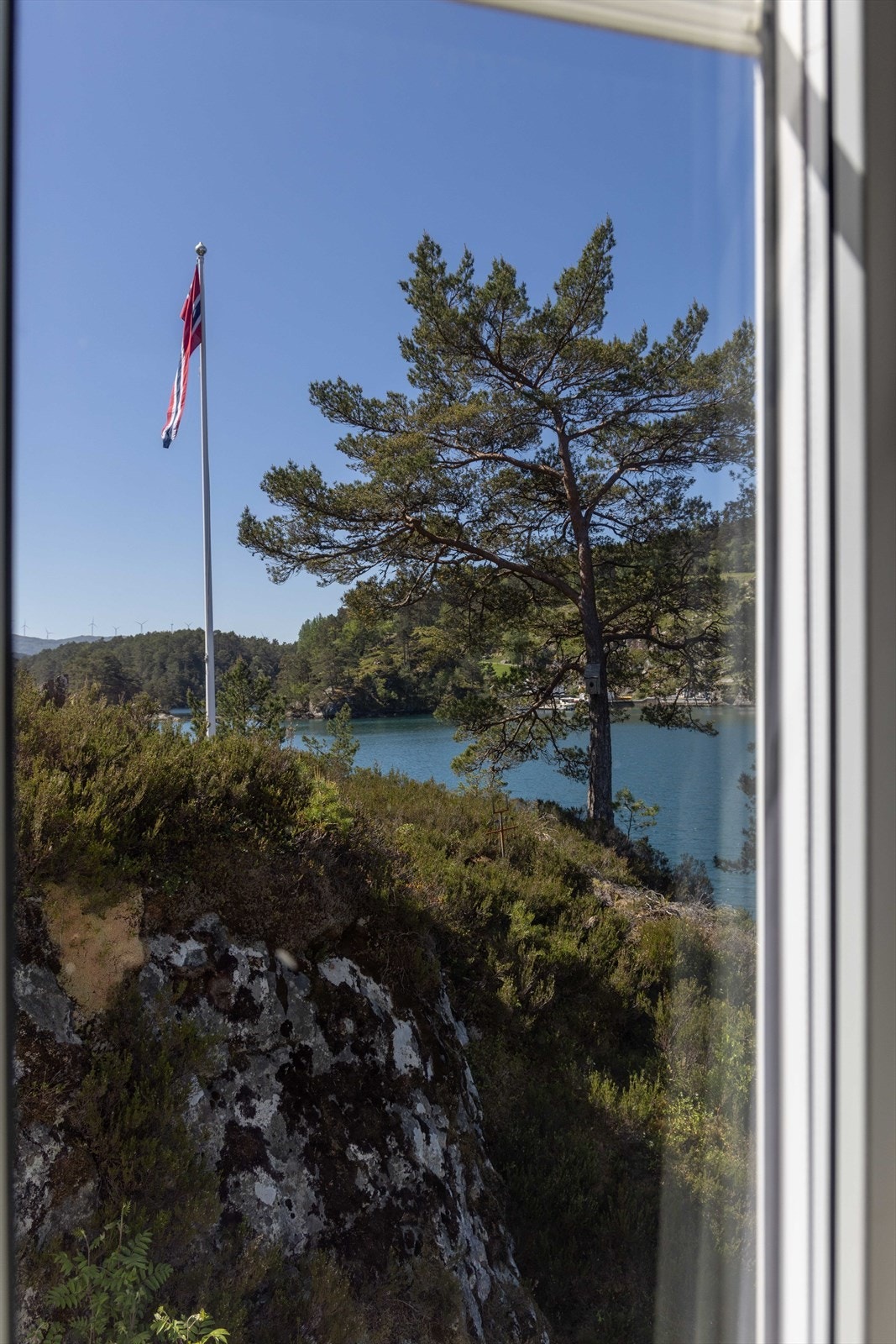 Utsikt fra soverom 1 Galleribilde