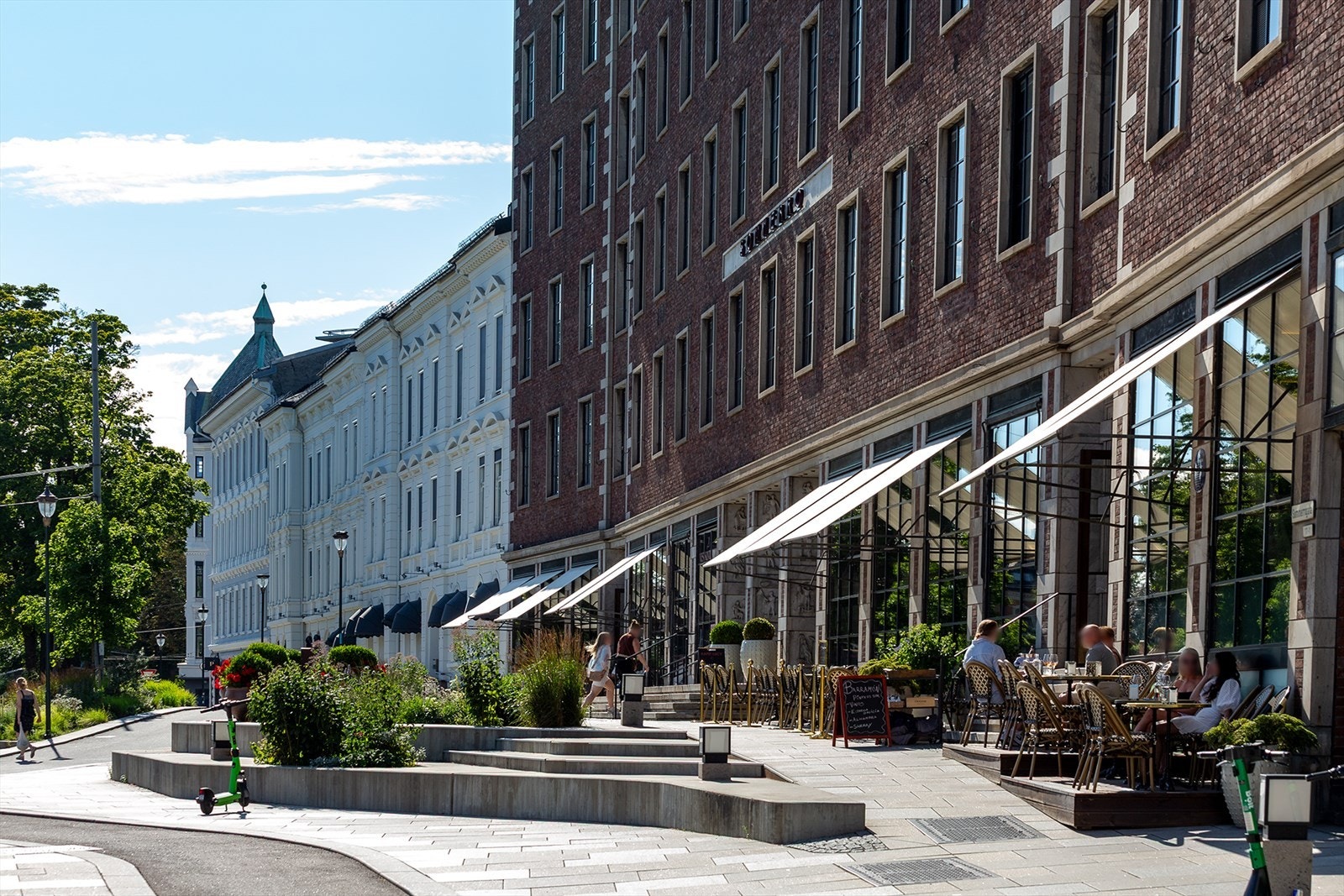 Sommerro ligger få minutters gange fra boligen. Galleribilde