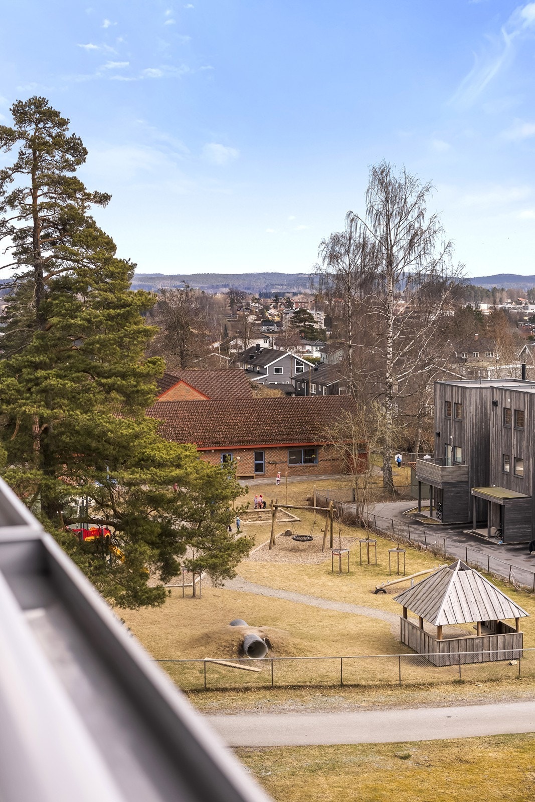 Øvre Hebekk barnehage ligger kun et steinkast unna. Galleribilde