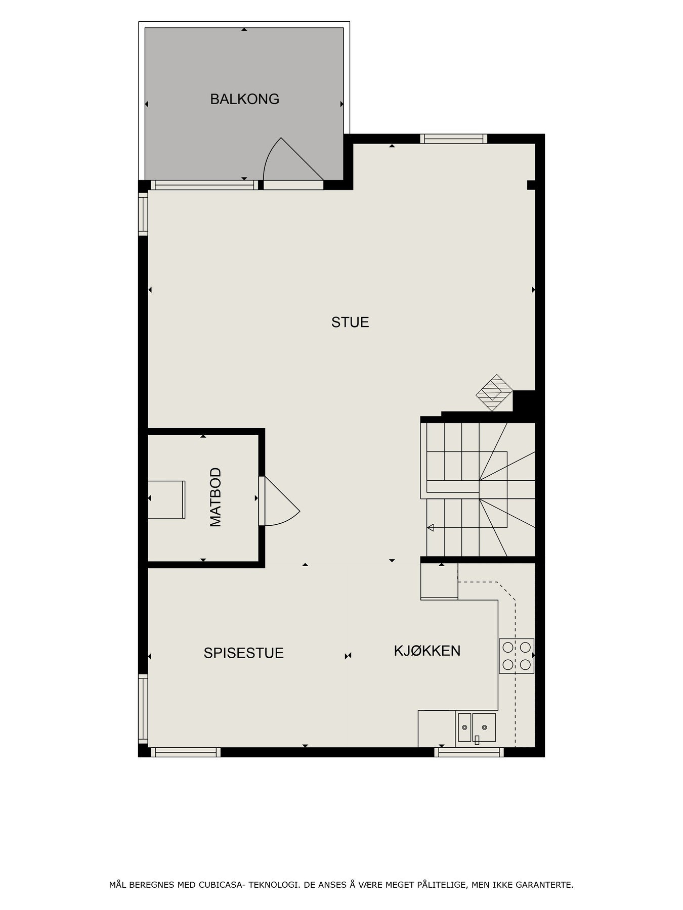 Planskisse - Hovedplan. Galleribilde