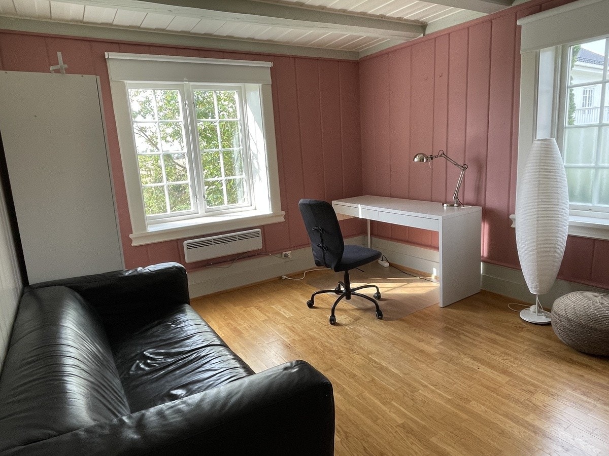 Bilde fra ett av rommene Galleribilde