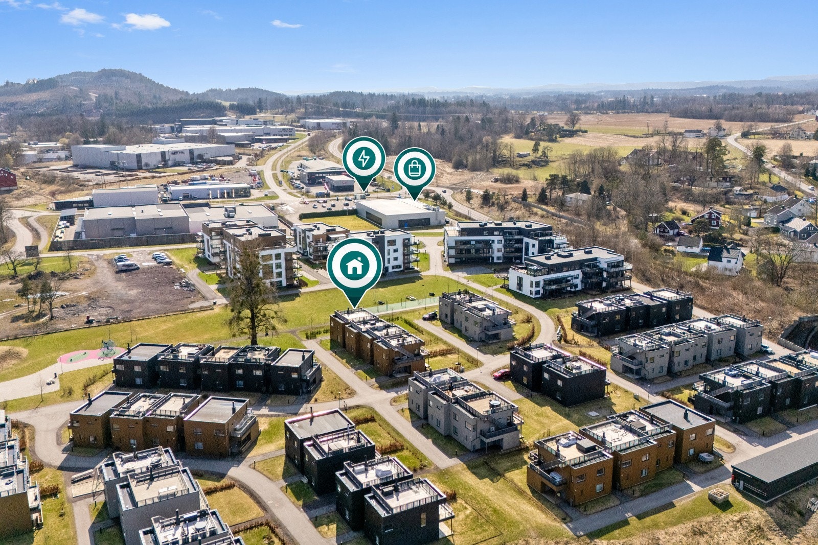 Boligen er energieffektiv med energiklasse A og balansert ventilasjon. Fiber er inkludert i felleskostnadene. Galleribilde