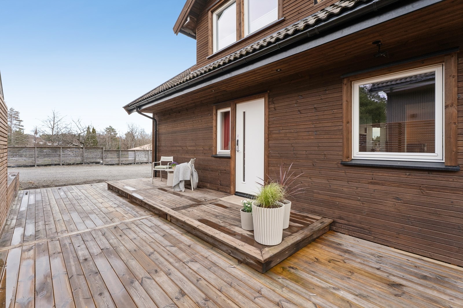 Adkomstpartiet er innbydende og praktisk. Galleribilde