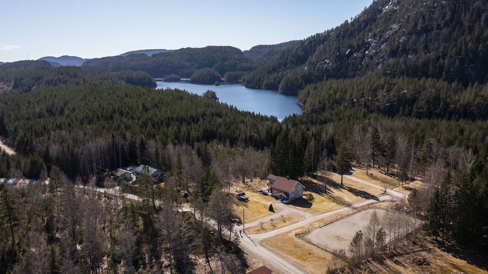 Nær beliggenhet til Hauglandstjørna. Galleribilde