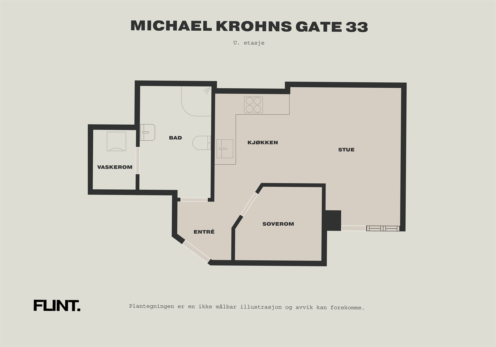 Plantegning U.etg Galleribilde