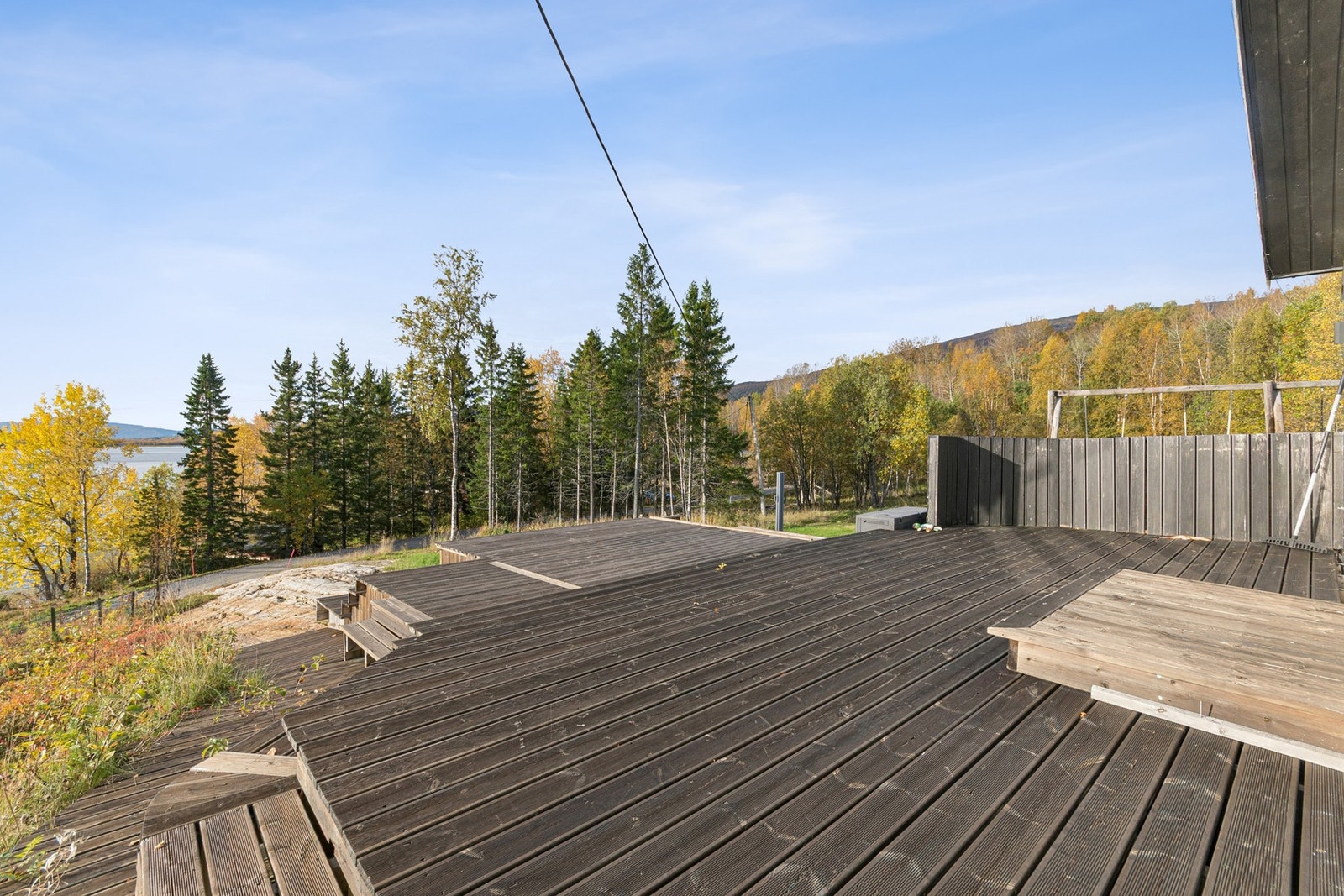 Terrasse og utsikt Galleribilde