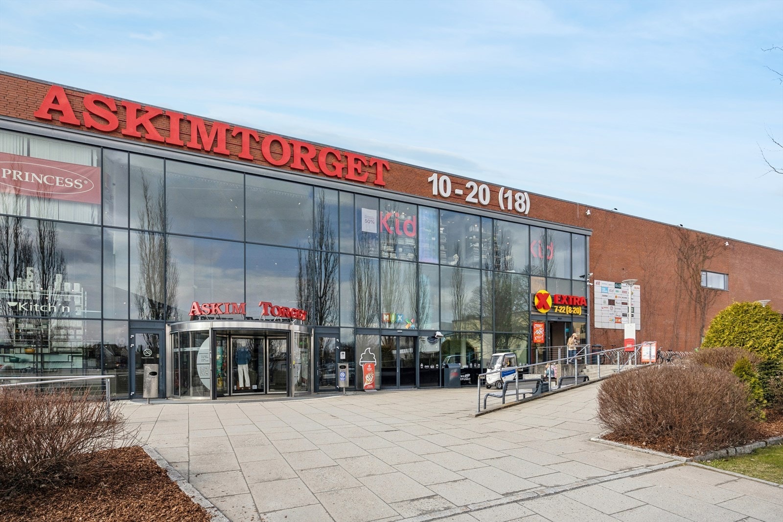 Askim Torget har et fint utvalg av butikker. Galleribilde