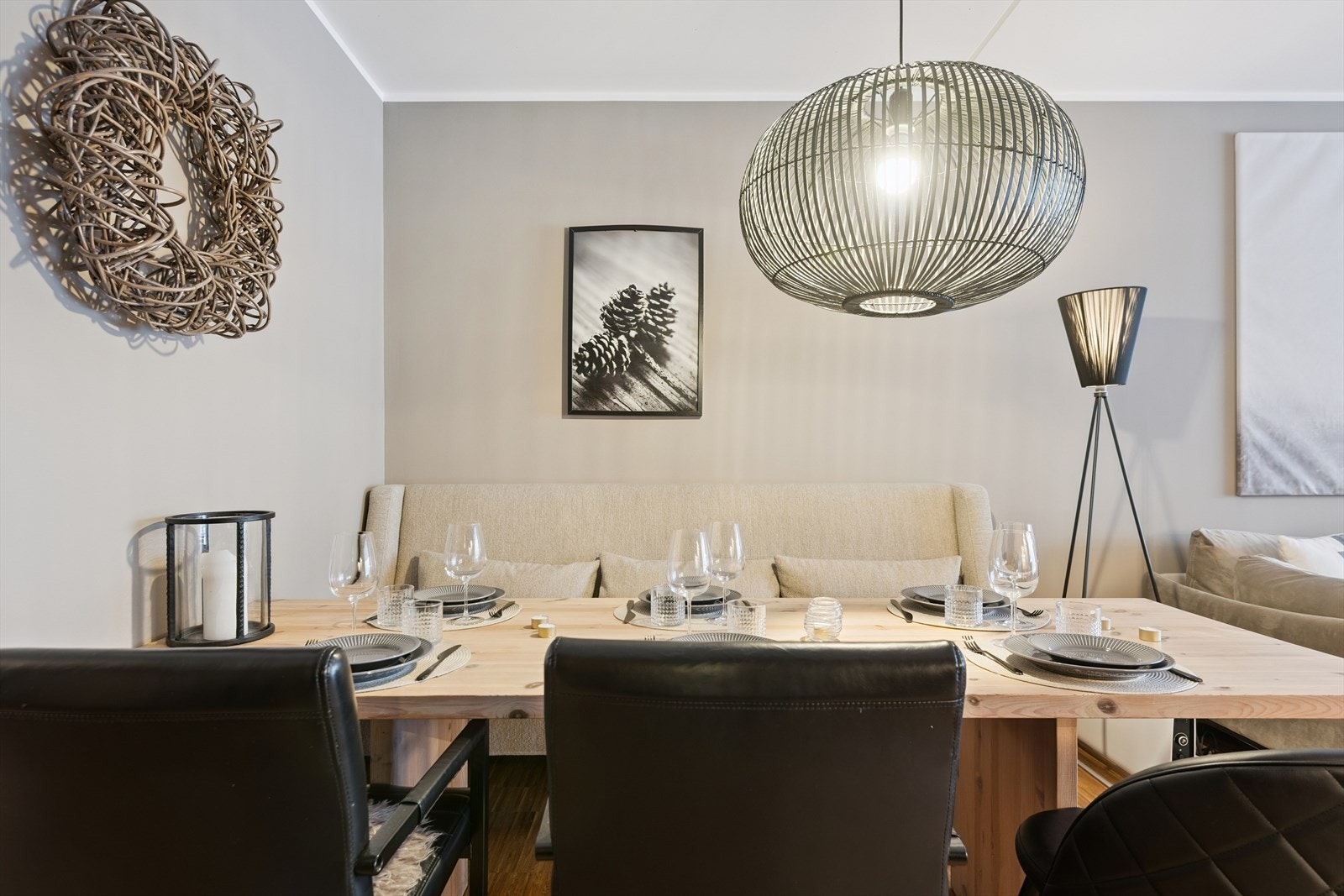 Perfekt for lange måltider etter aktive dager. Galleribilde