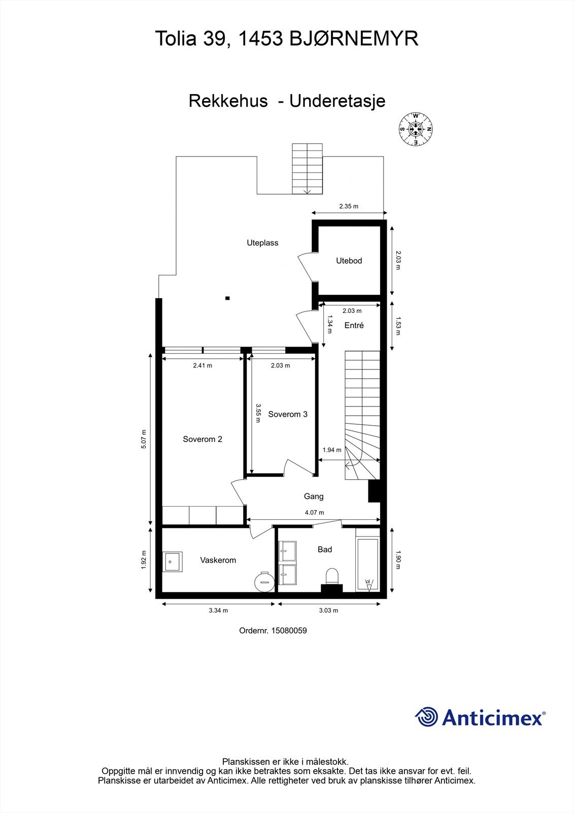 Plantegning u. etasje Galleribilde