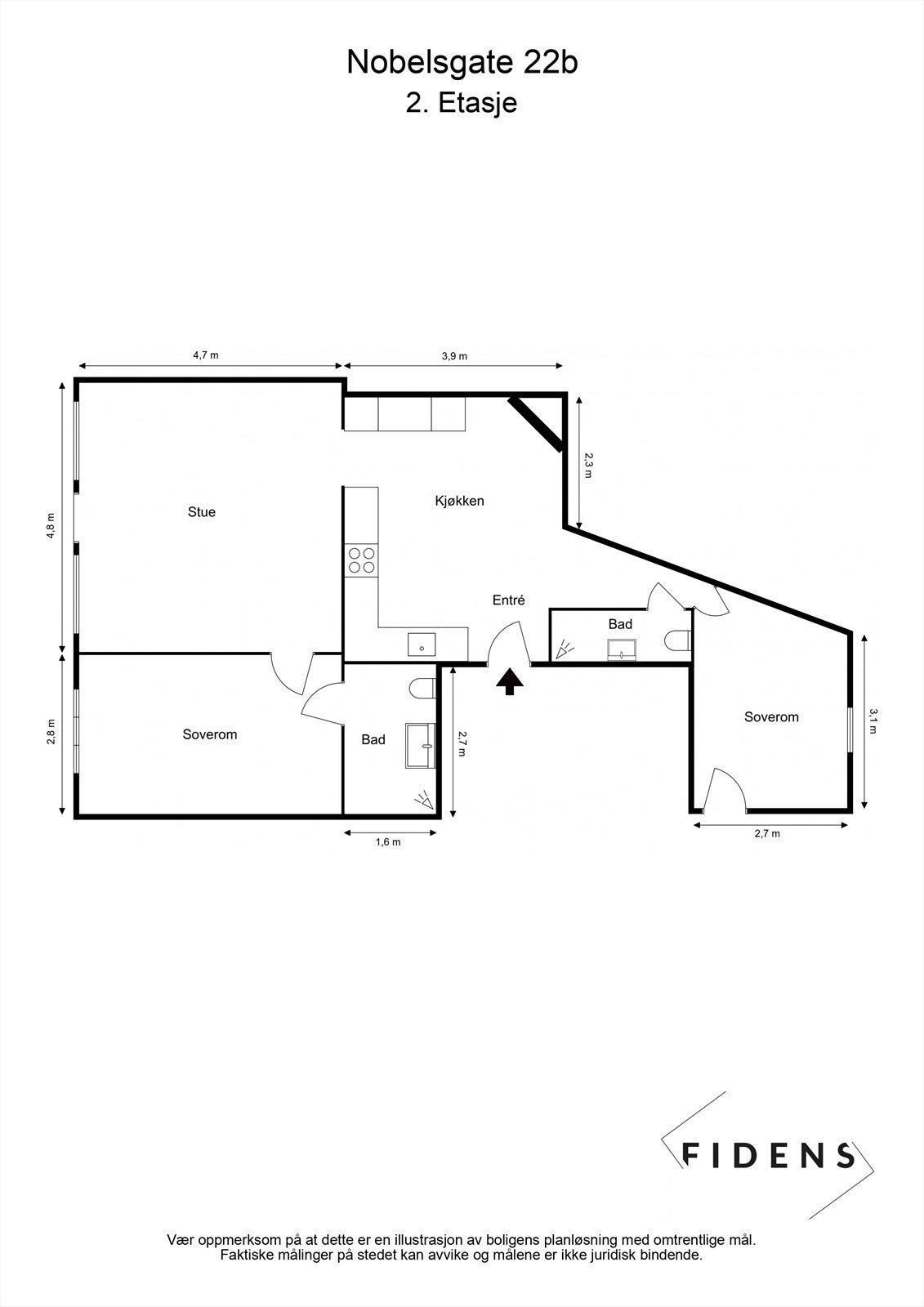 Plantegning Galleribilde