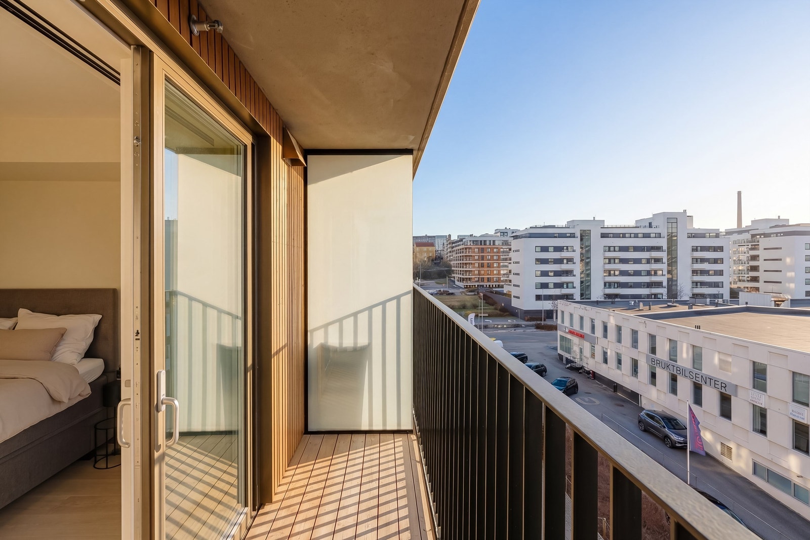 Balkongen utenfor hovedsoverommet. Galleribilde