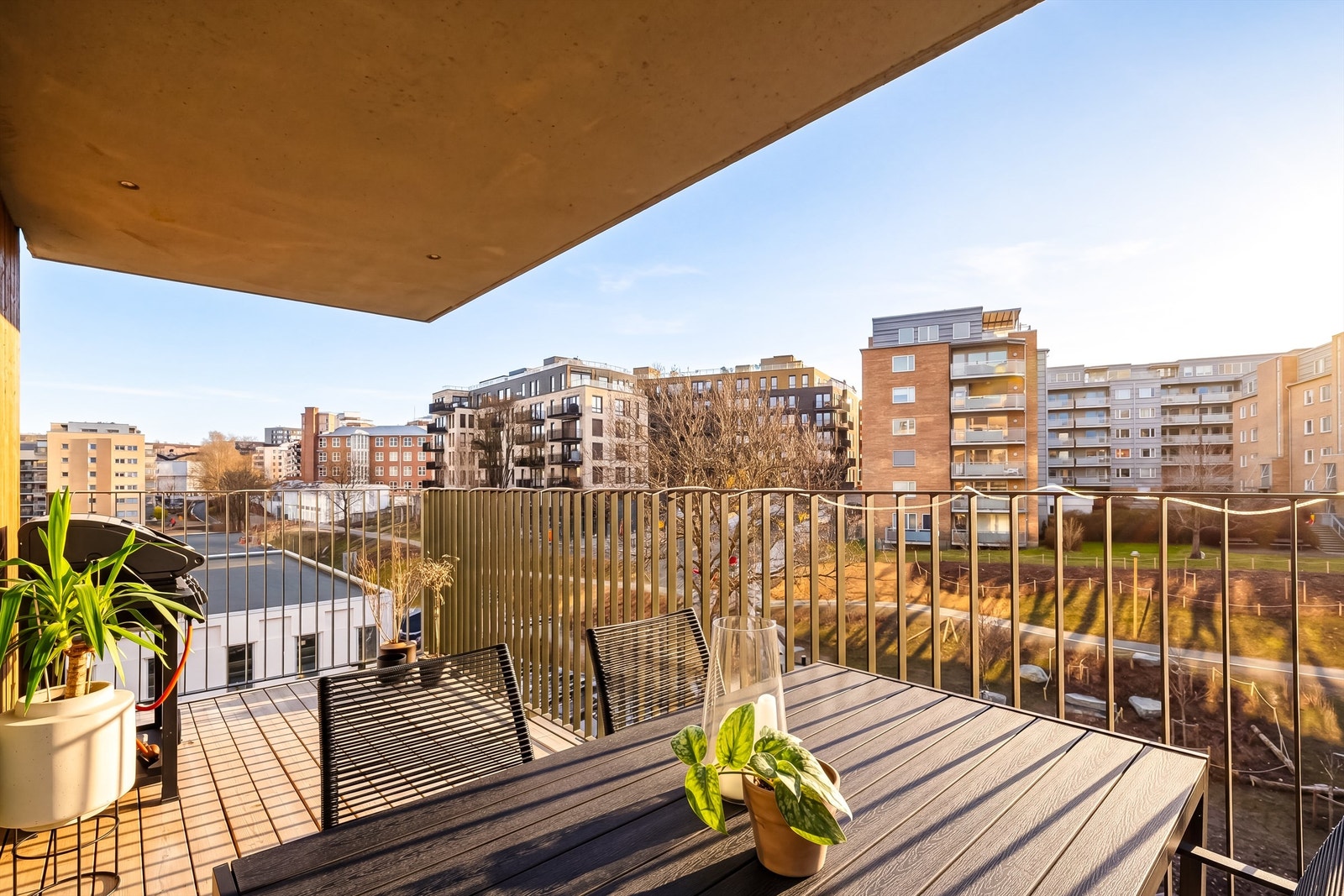 Her er det plass til sittegrupper og beplantning etter ønske. Galleribilde