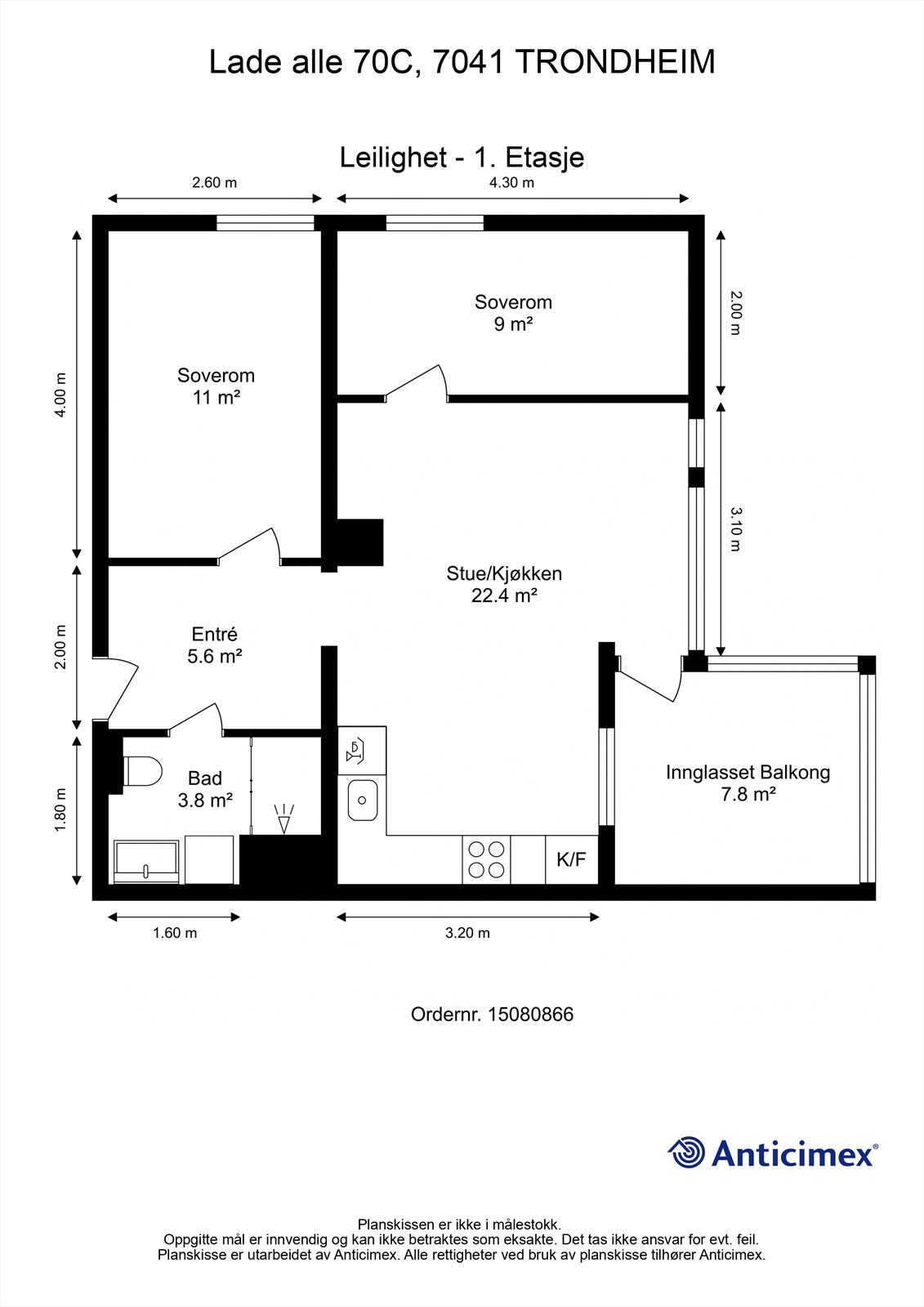 Planskisse. Galleribilde