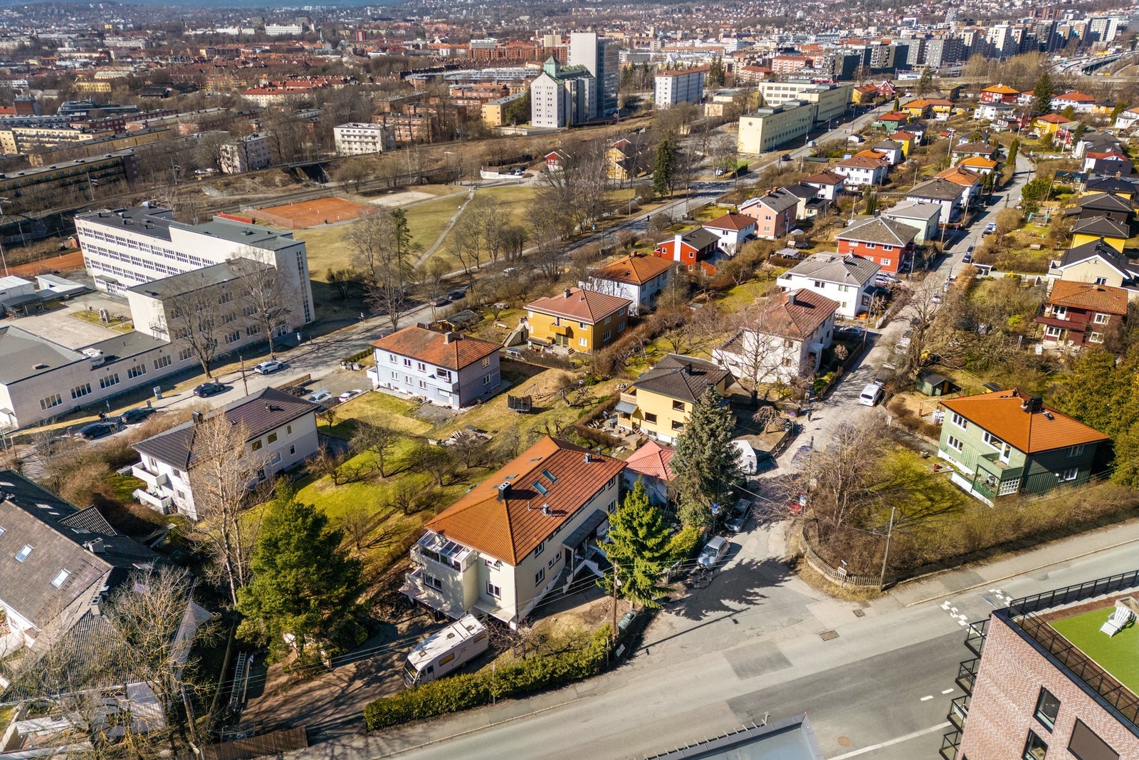 Vakre Sinsen Hageby Galleribilde