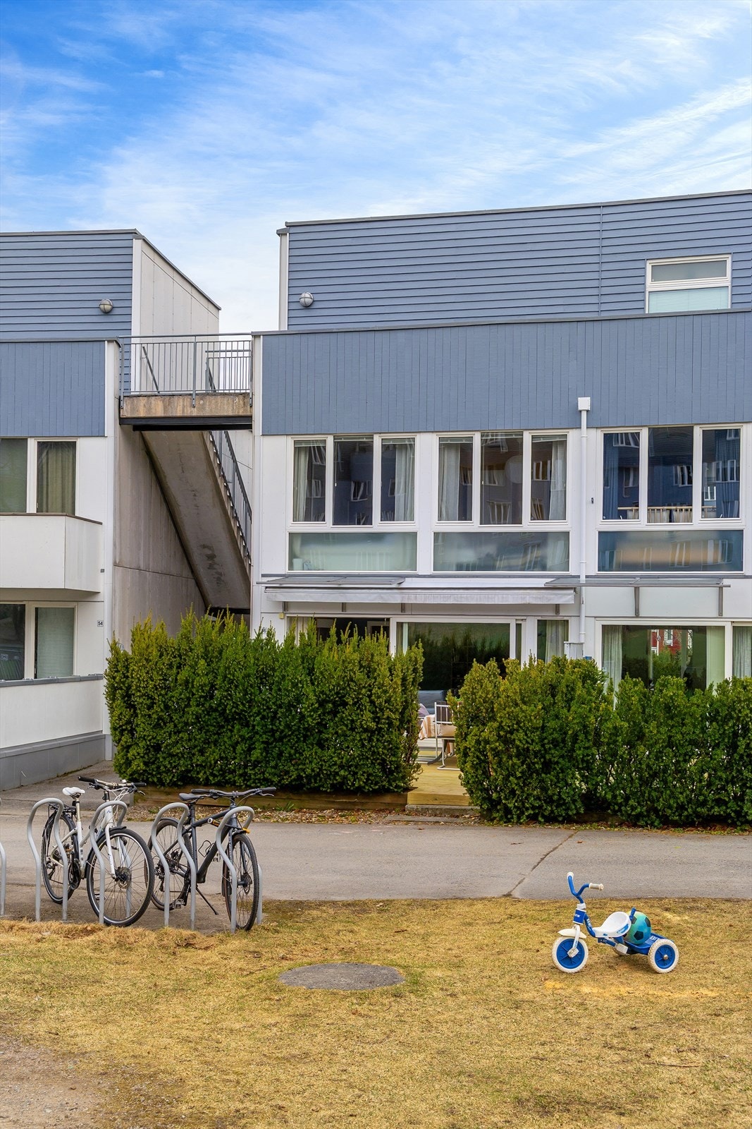 Gode solforhold med ettermiddags- og kveldssol Galleribilde