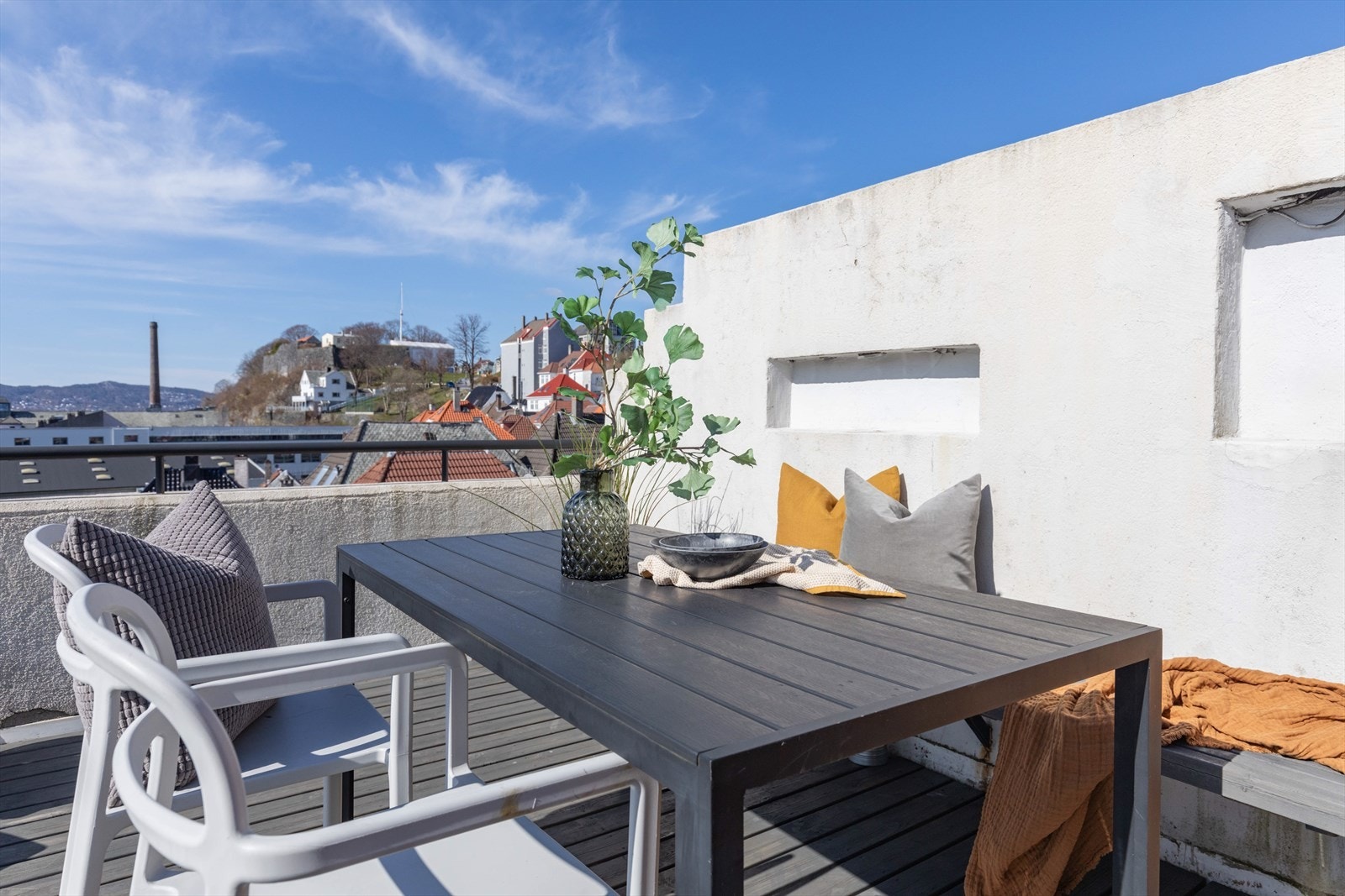 Her ligger forholdene til rette for avslappende sommerdager i solen. Galleribilde