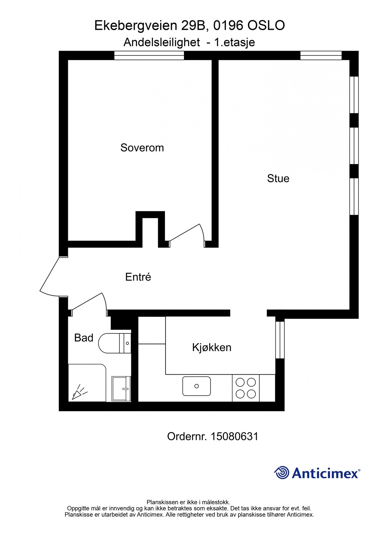 Dagens planløsning. Galleribilde