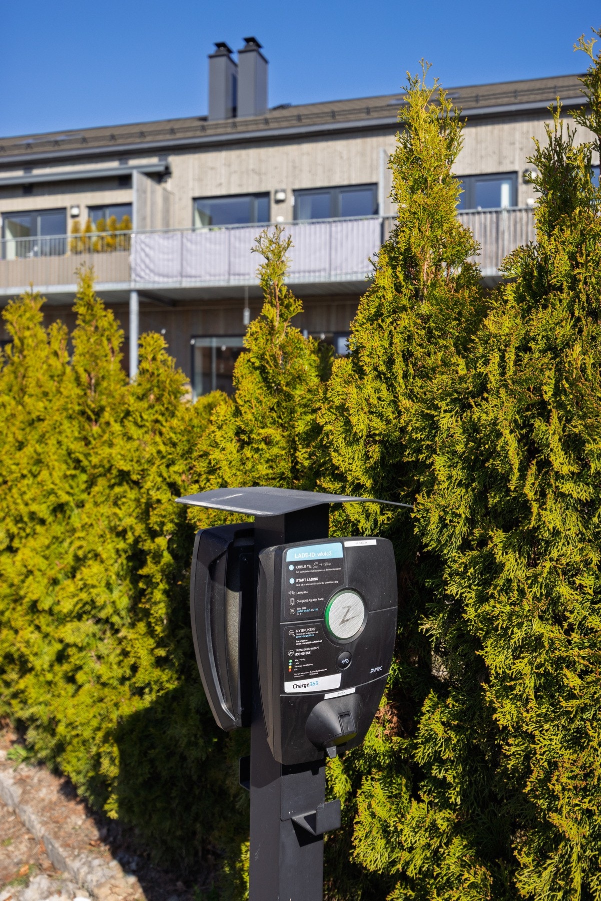 Mulighet for ellbil-lading Galleribilde