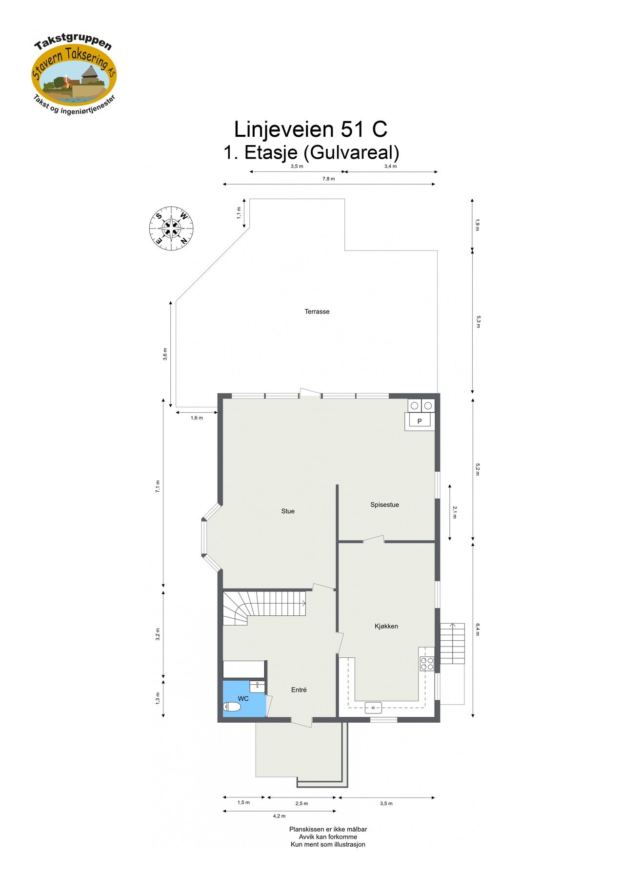 Plantegning 1.etasje. Galleribilde