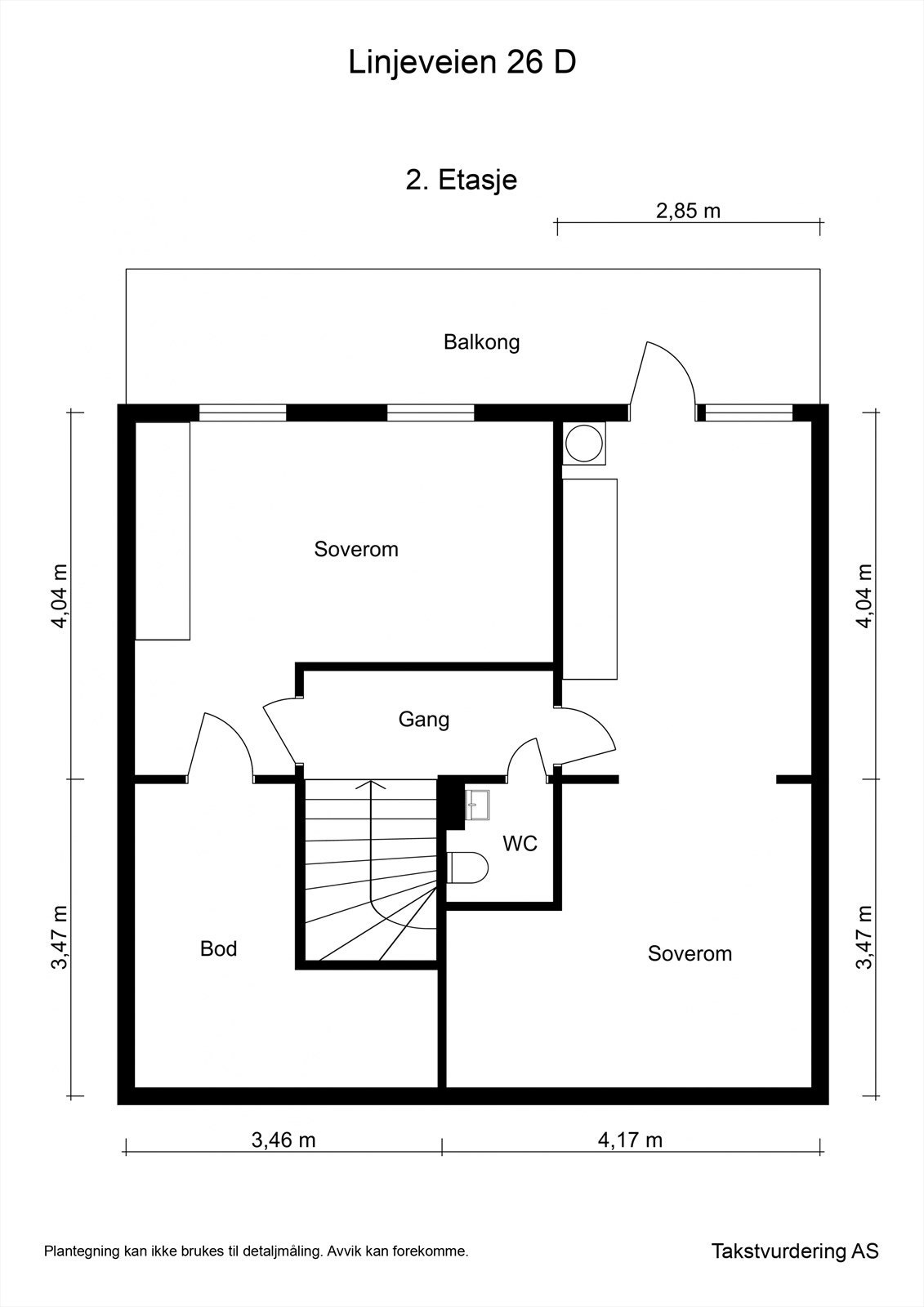 Plantegning 2. etg. Galleribilde