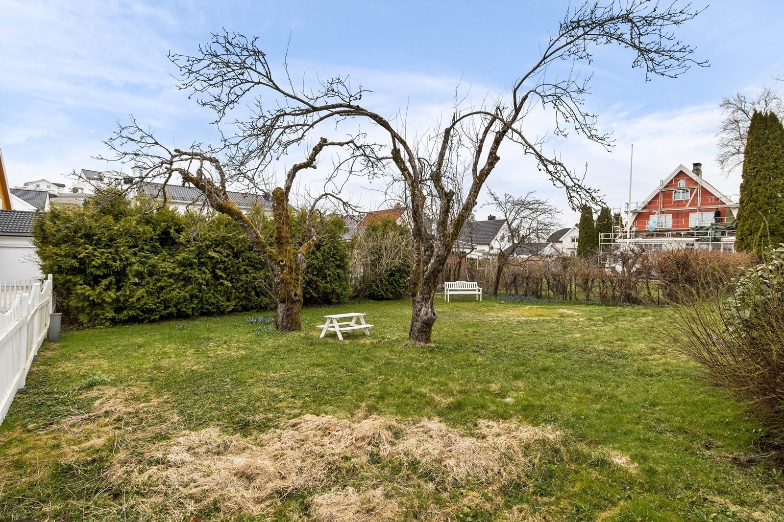 En skjermet og privat hage. Galleribilde