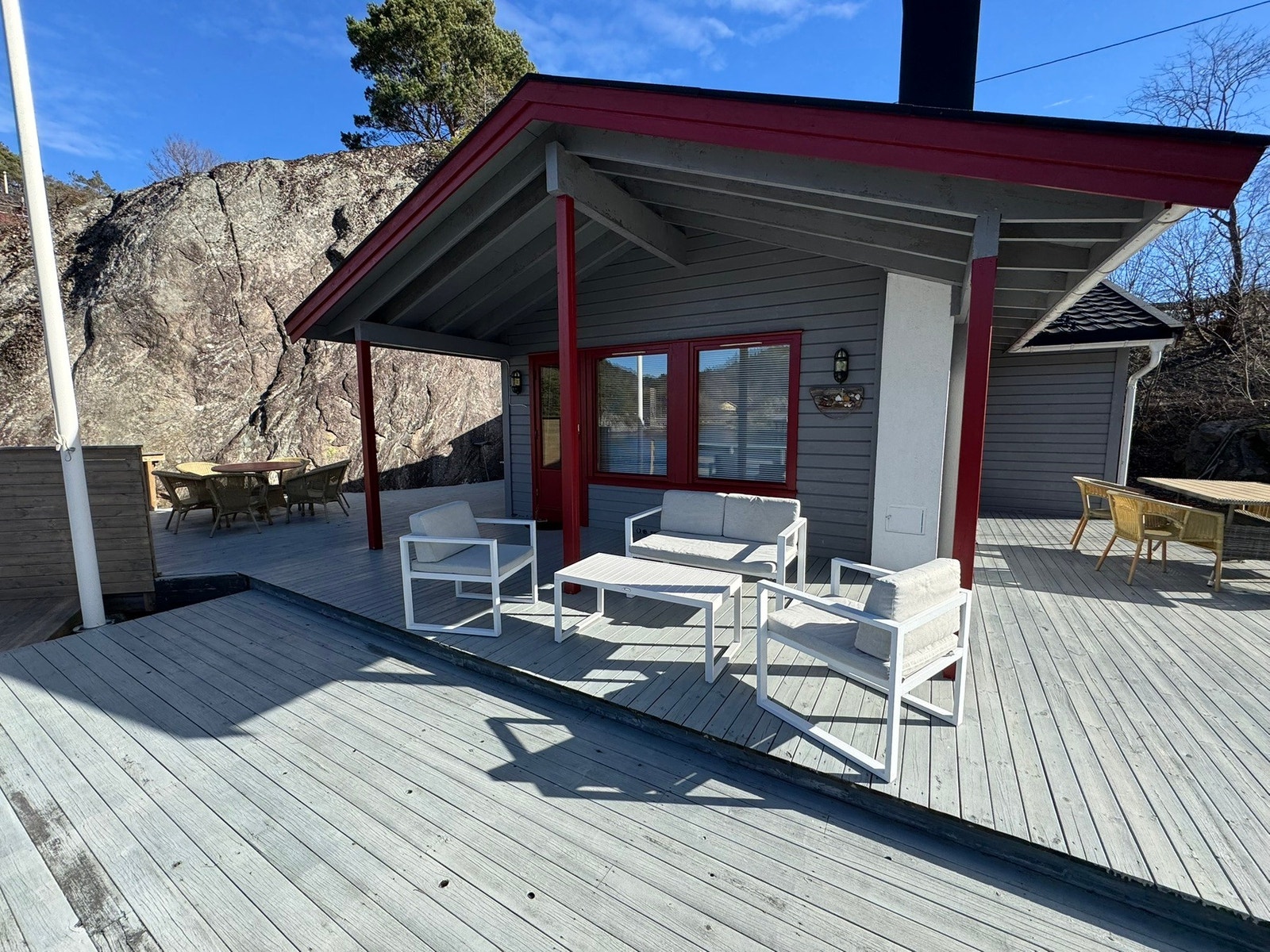 Fra terrasse utenfor stuen Galleribilde