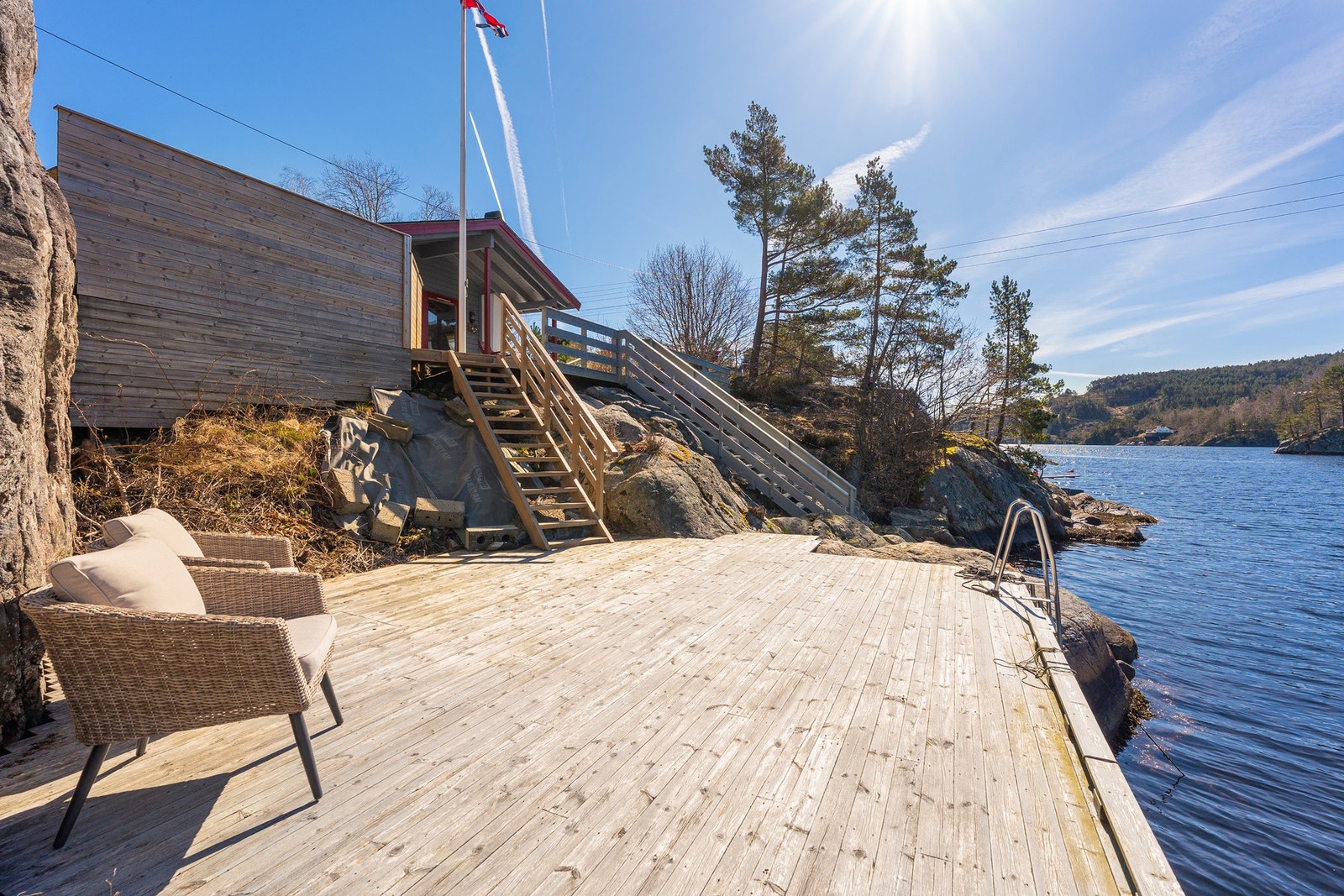 Fra bryggen Galleribilde