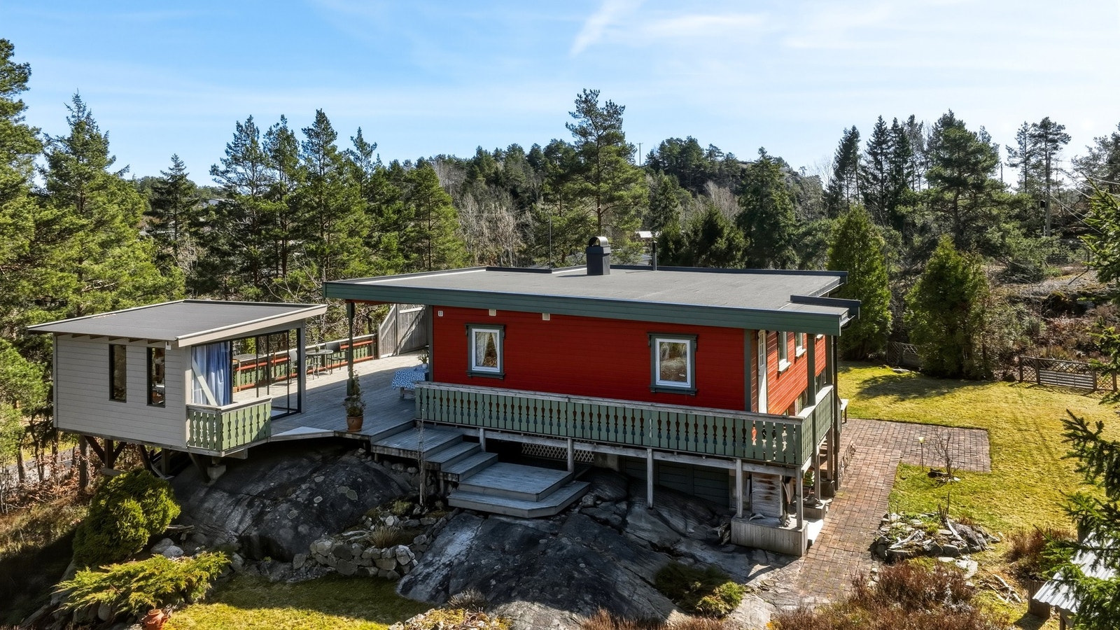Velkommen til Grunnsundveien 11.
Foto: THT Foto. Galleribilde