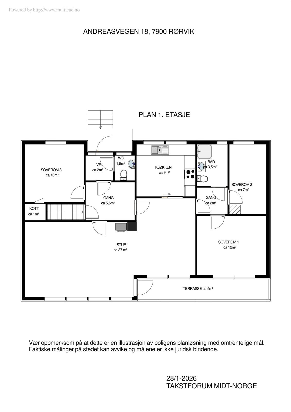Andreasvegen 18 - PLAN 1 ETG.jpg Galleribilde
